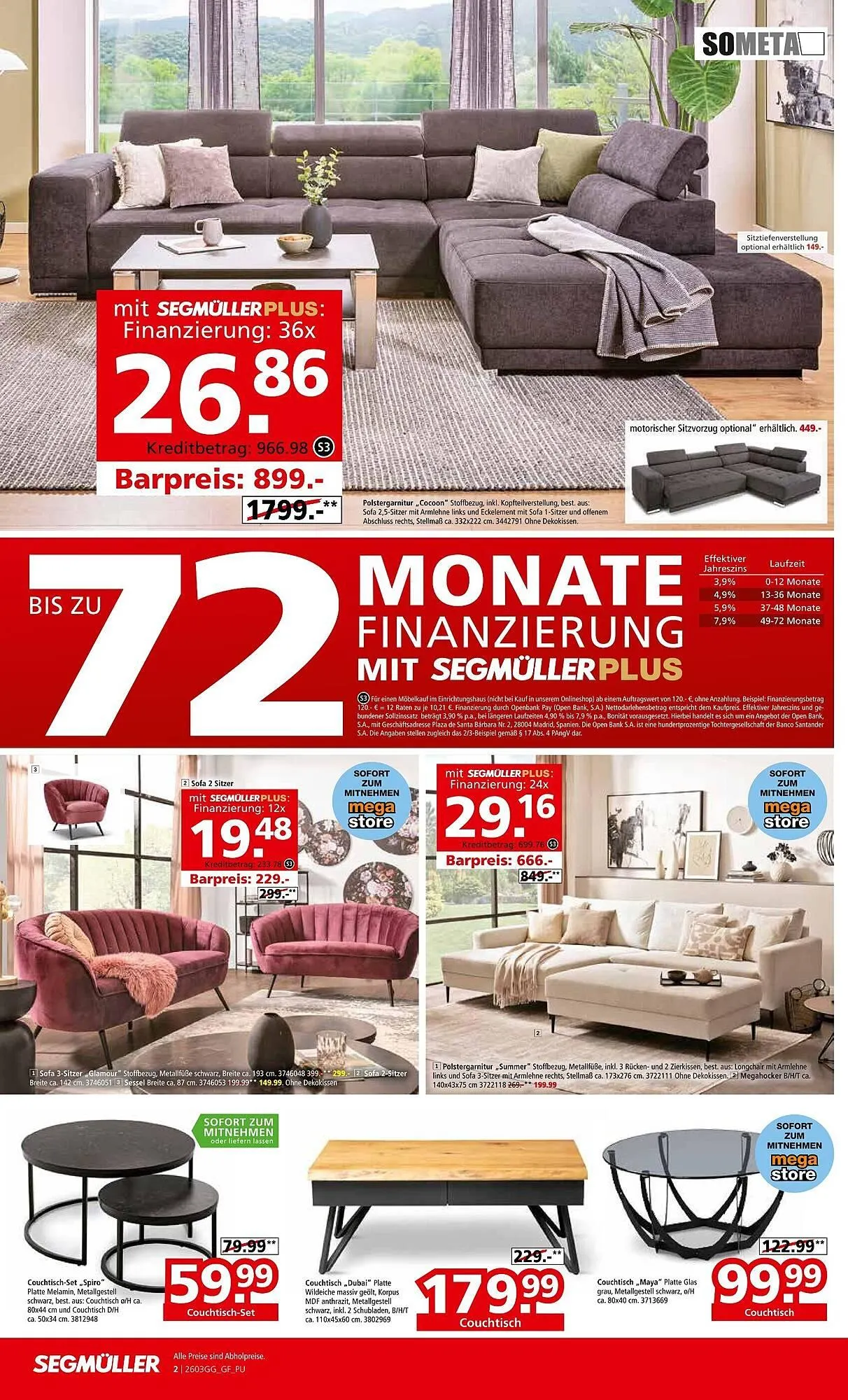Segmüller Prospekt von 28. Februar bis 22. März 2026 - Prospekt seite 2