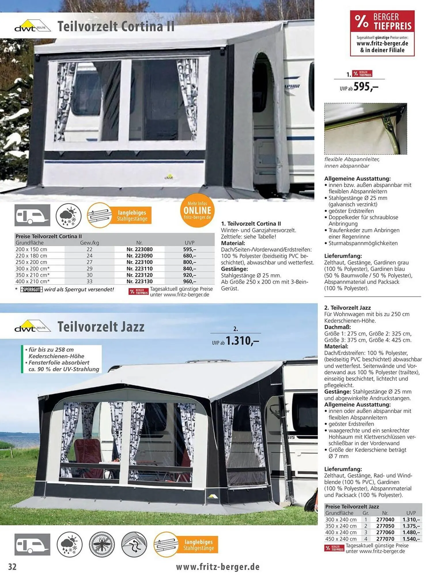 Fritz Berger Prospekt von 27. Mai bis 31. Dezember 2025 - Prospekt seite 32