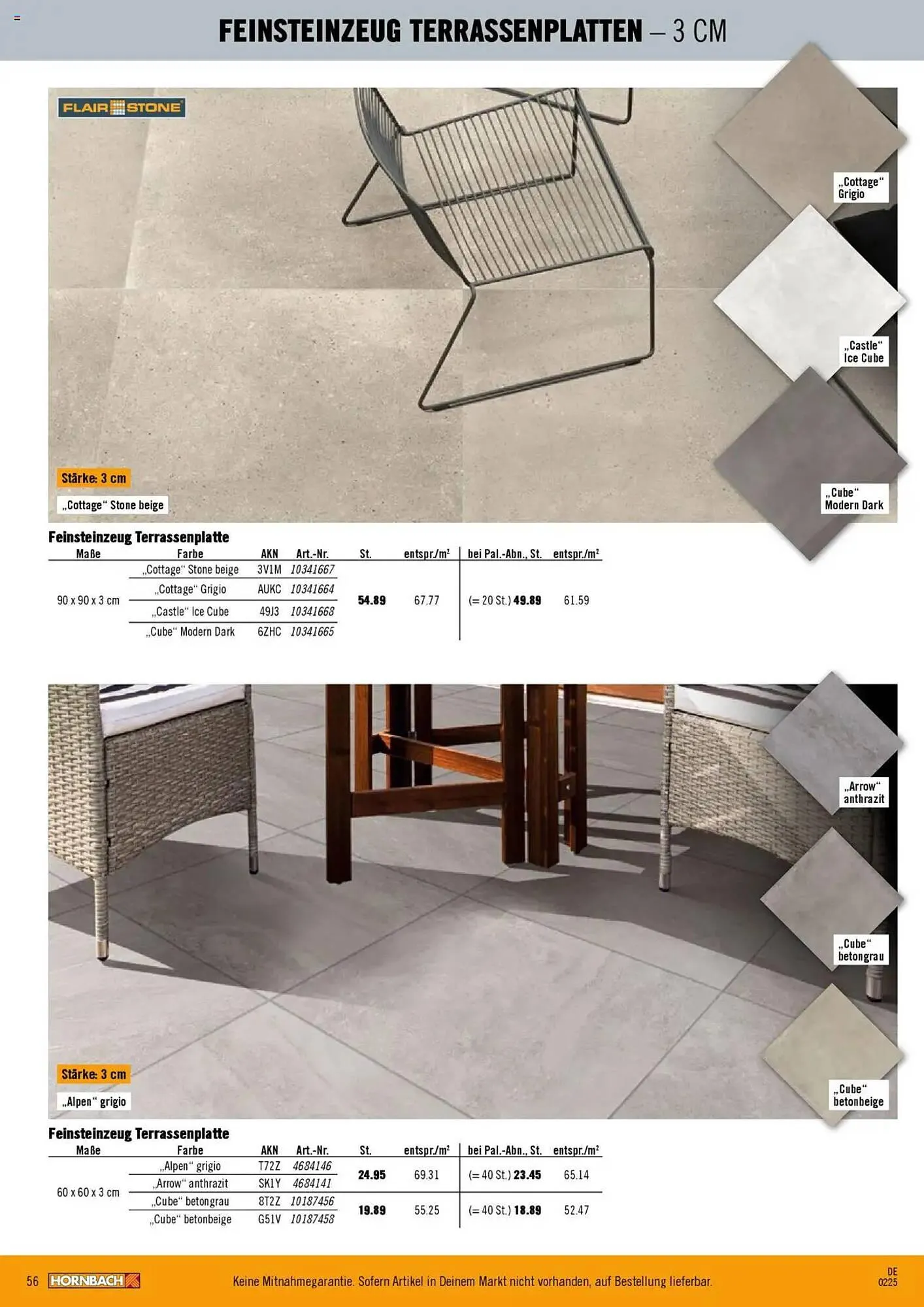 Hornbach Prospekt von 28. Februar bis 29. März 2025 - Prospekt seite 56