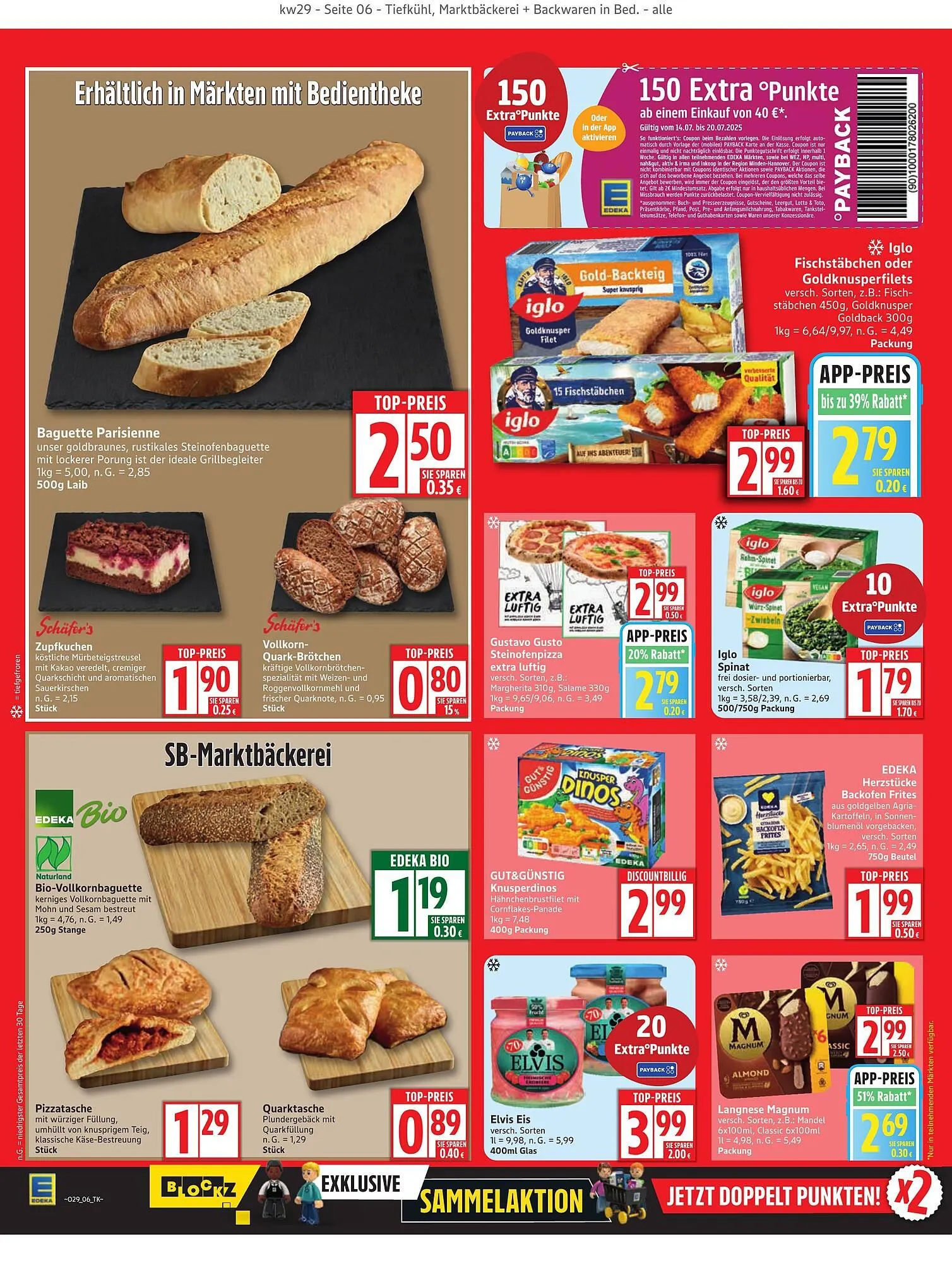 Edeka Prospekt von 14. Juli bis 19. Juli 2025 - Prospekt seite 6