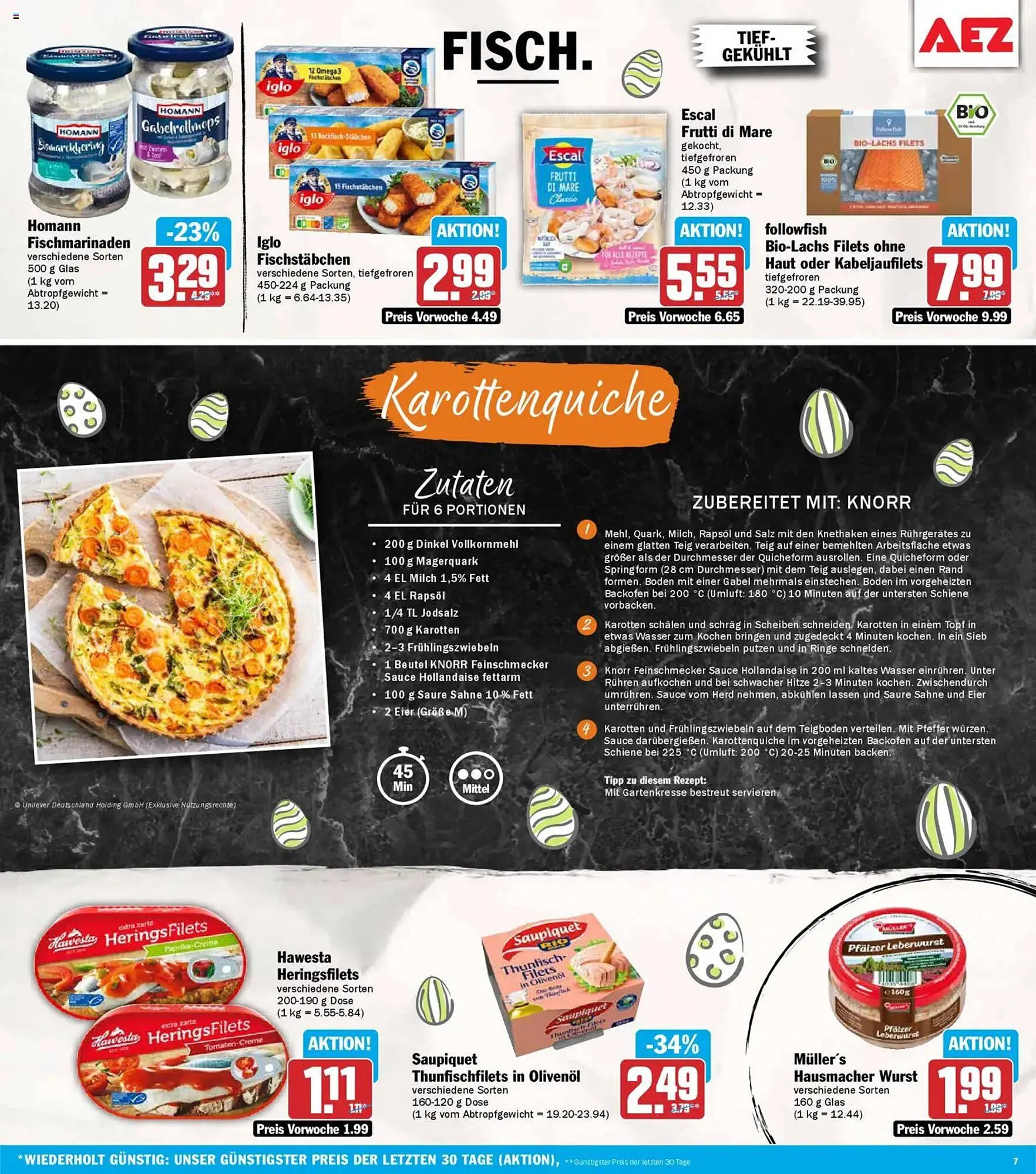AEZ Prospekt von 23. März bis 28. März 2026 - Prospekt seite 7