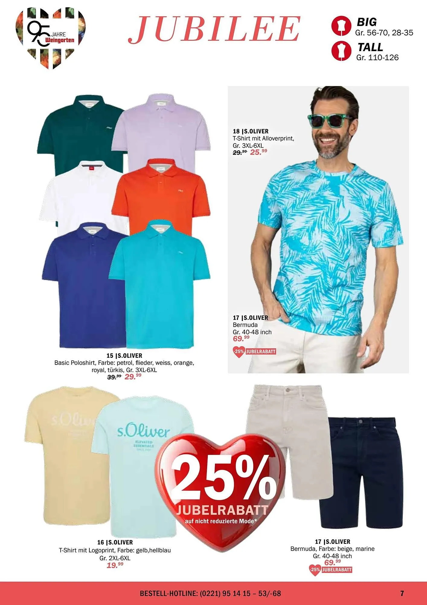 Modehaus Weingarten Prospekt von 2. April bis 1. Juni 2025 - Prospekt seite 7