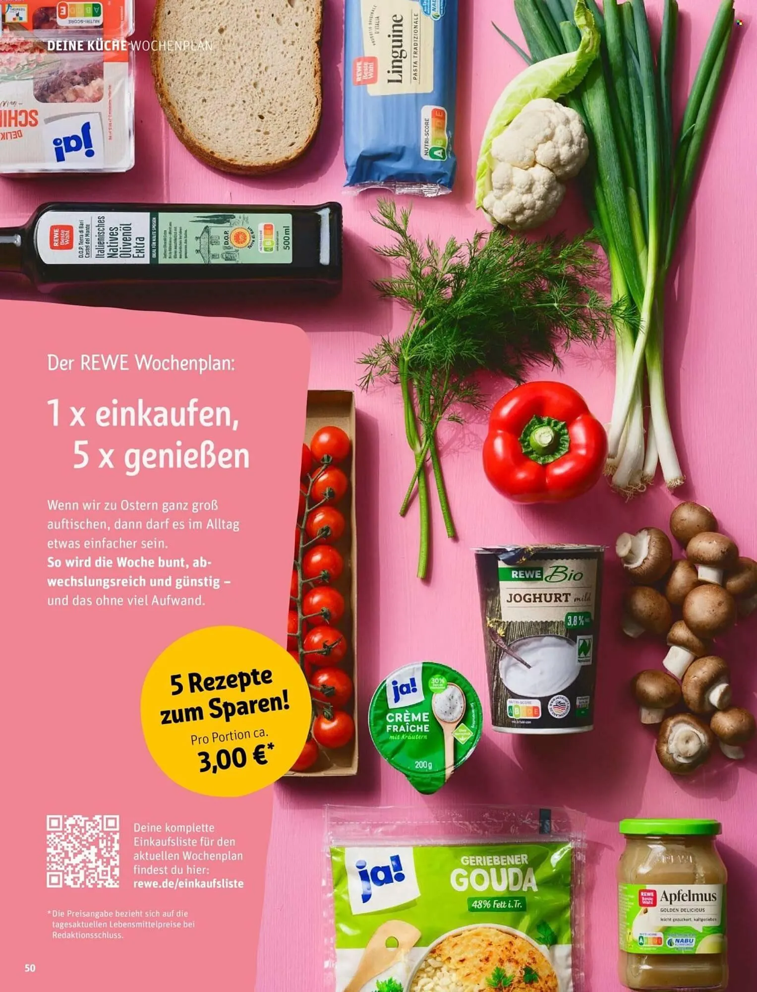 REWE Magazin von 4. März bis 12. März 2026 - Prospekt seite 50