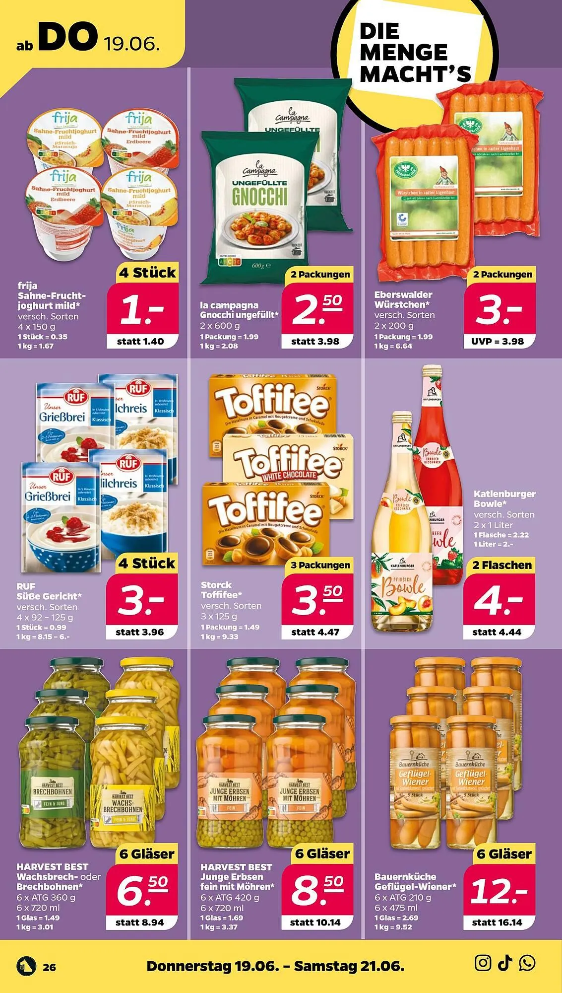 NETTO Prospekt von 16. Juni bis 21. Juni 2025 - Prospekt seite 26