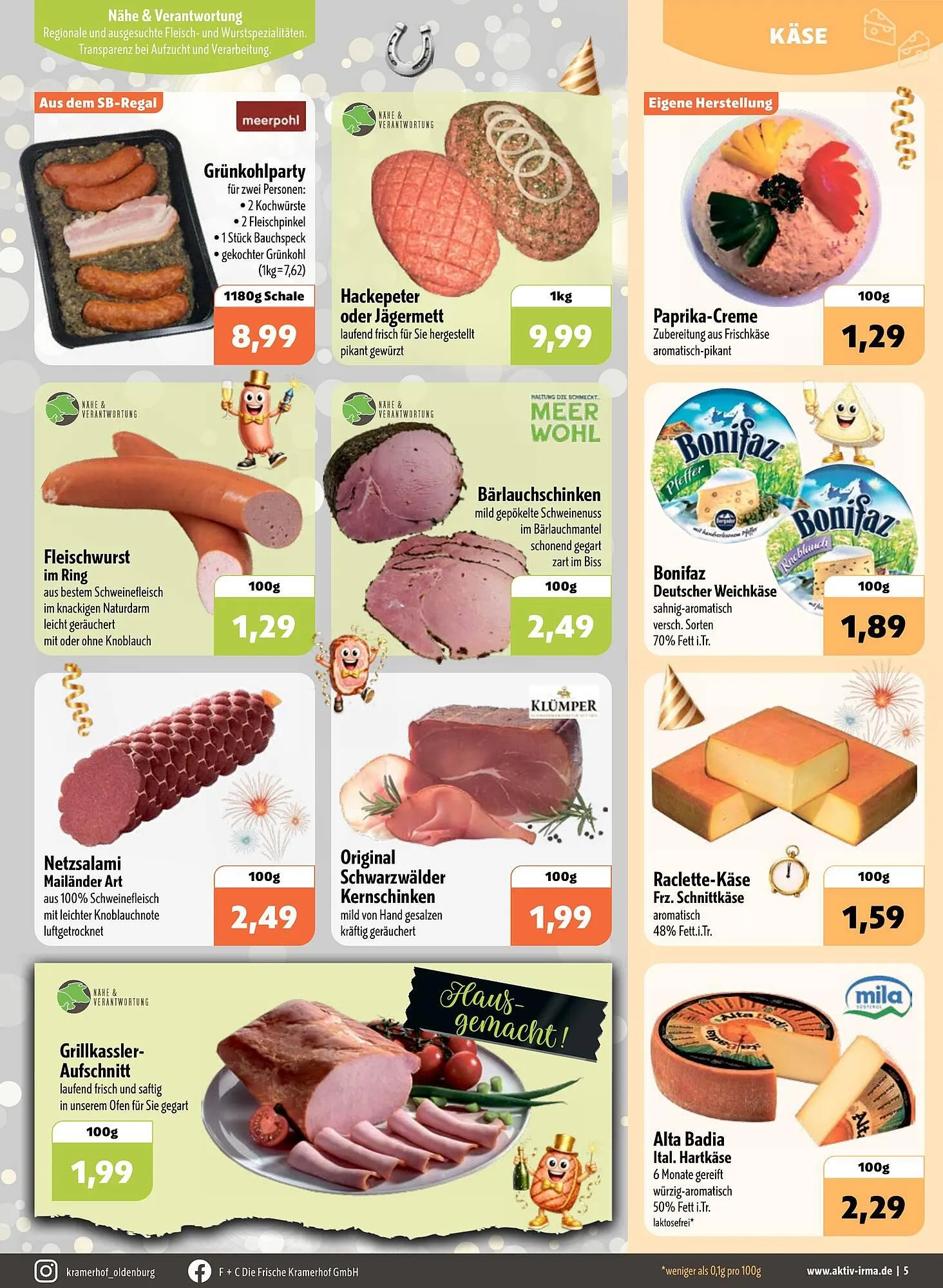 Aktiv Irma Prospekt von 29. Dezember bis 31. Dezember 2025 - Prospekt seite 5