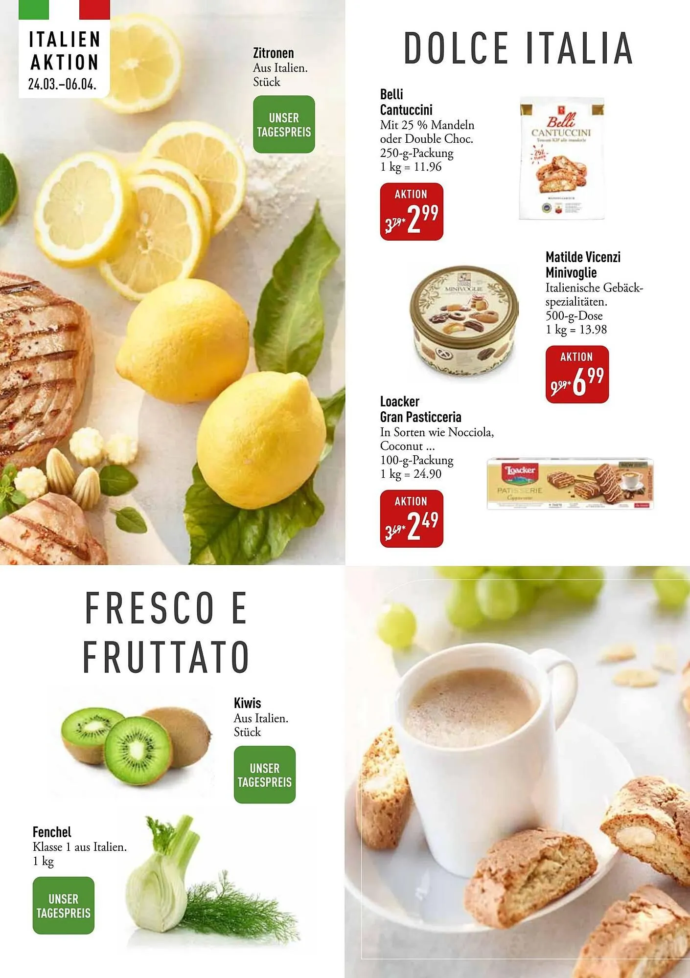 Galeria Markthalle Prospekt von 24. März bis 6. April 2025 - Prospekt seite 8