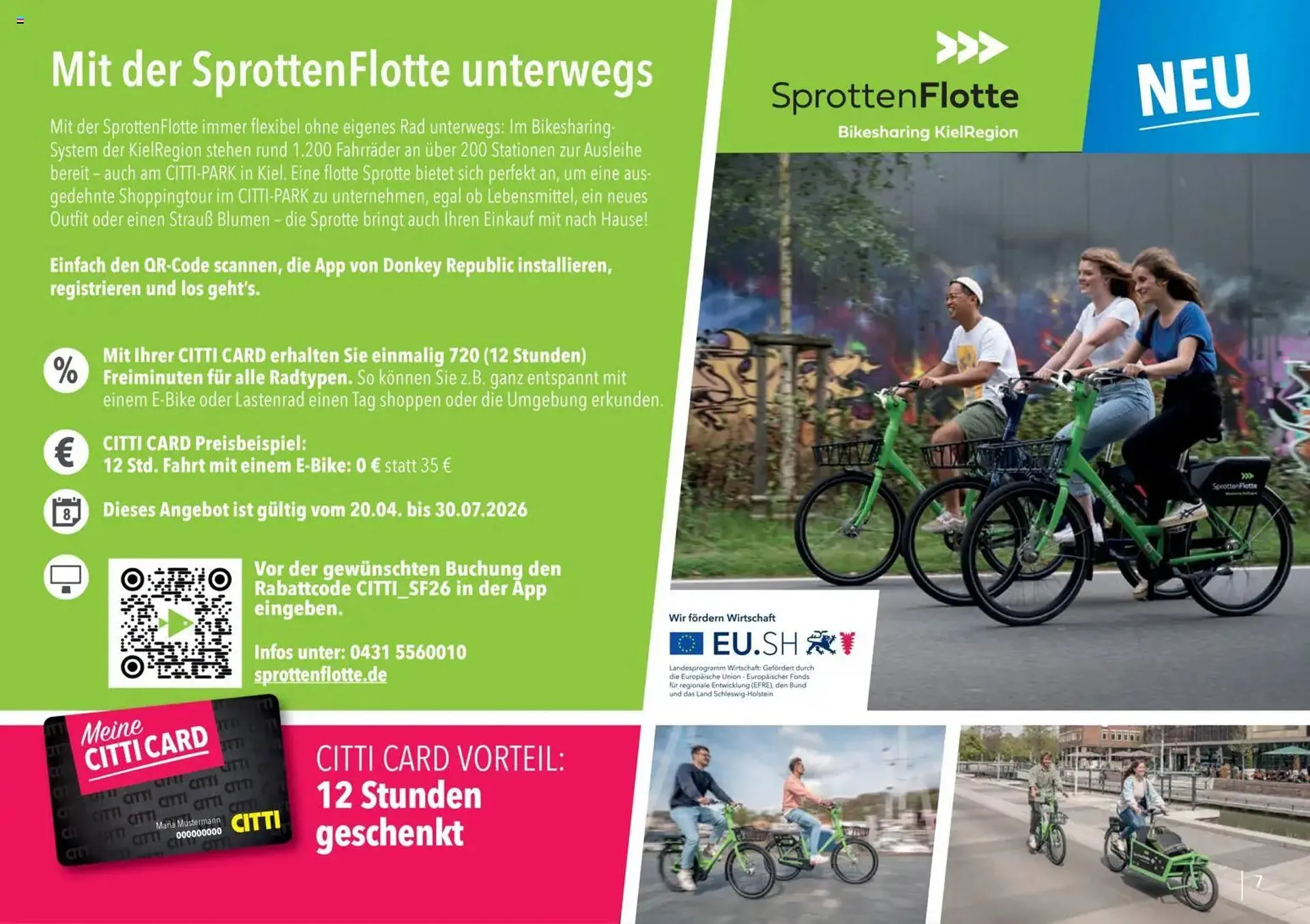 CITTI Markt Prospekt von 20. April bis 19. Juli 2026 - Prospekt seite 7