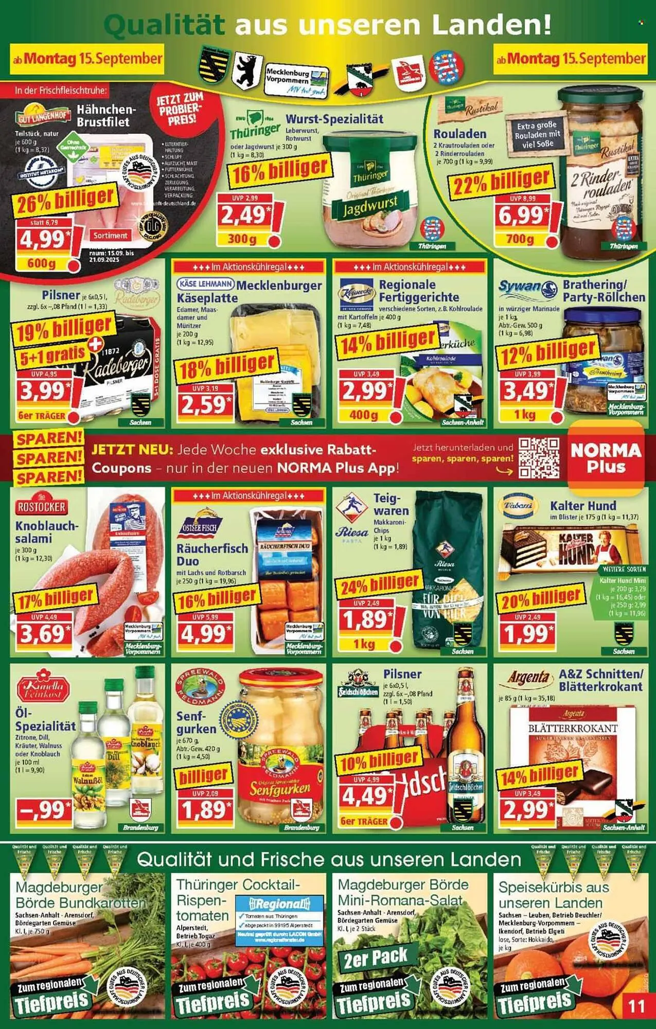 Norma Prospekt von 15. September bis 21. September 2025 - Prospekt seite 11