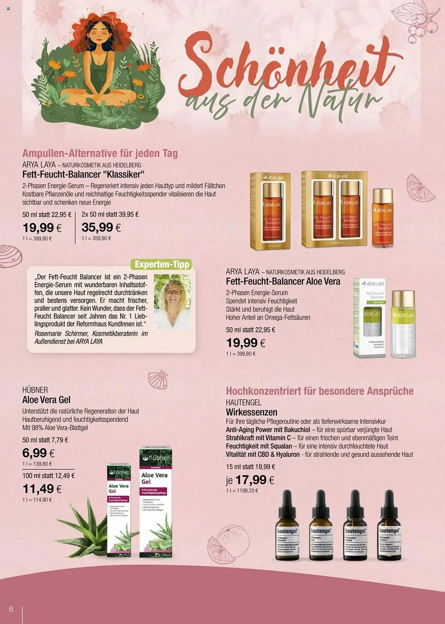 Vitalia Prospekt von 1. August bis 31. August 2025 - Prospekt seite 6