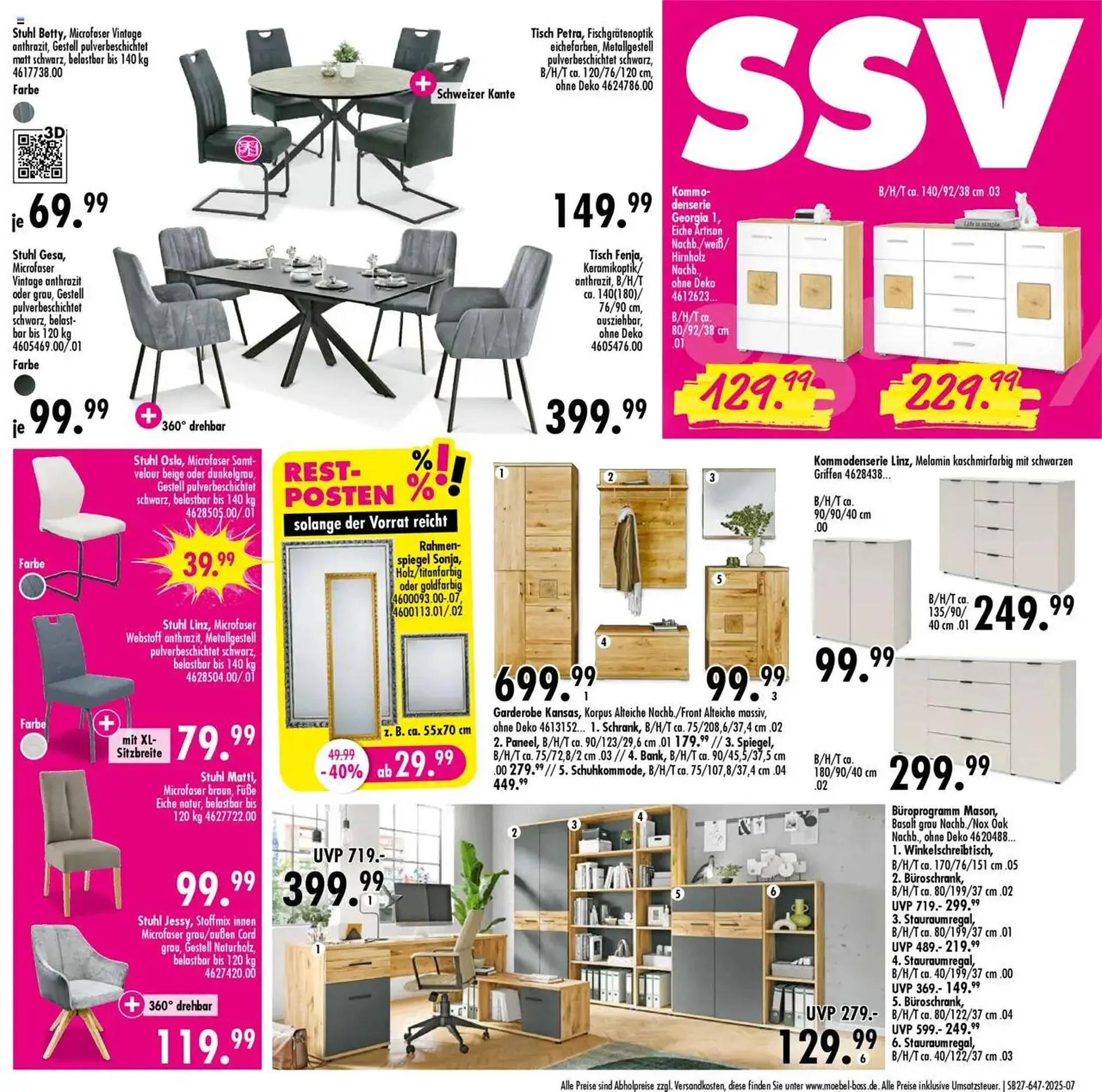 Möbel Boss Prospekt von 30. Juni bis 6. Juli 2025 - Prospekt seite 7