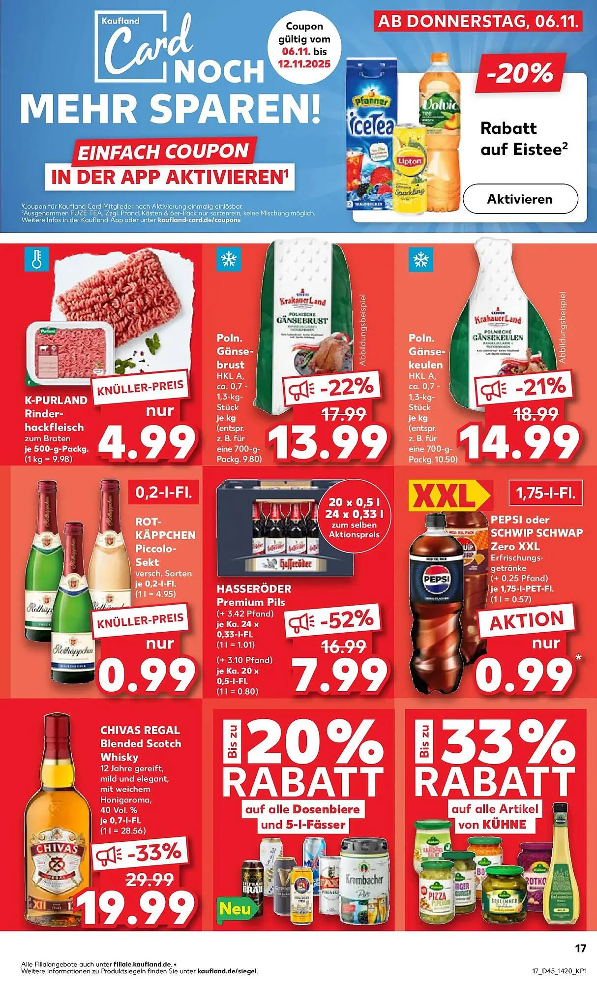 Kaufland Prospekt von 9. November bis 12. November 2025 - Prospekt seite 17