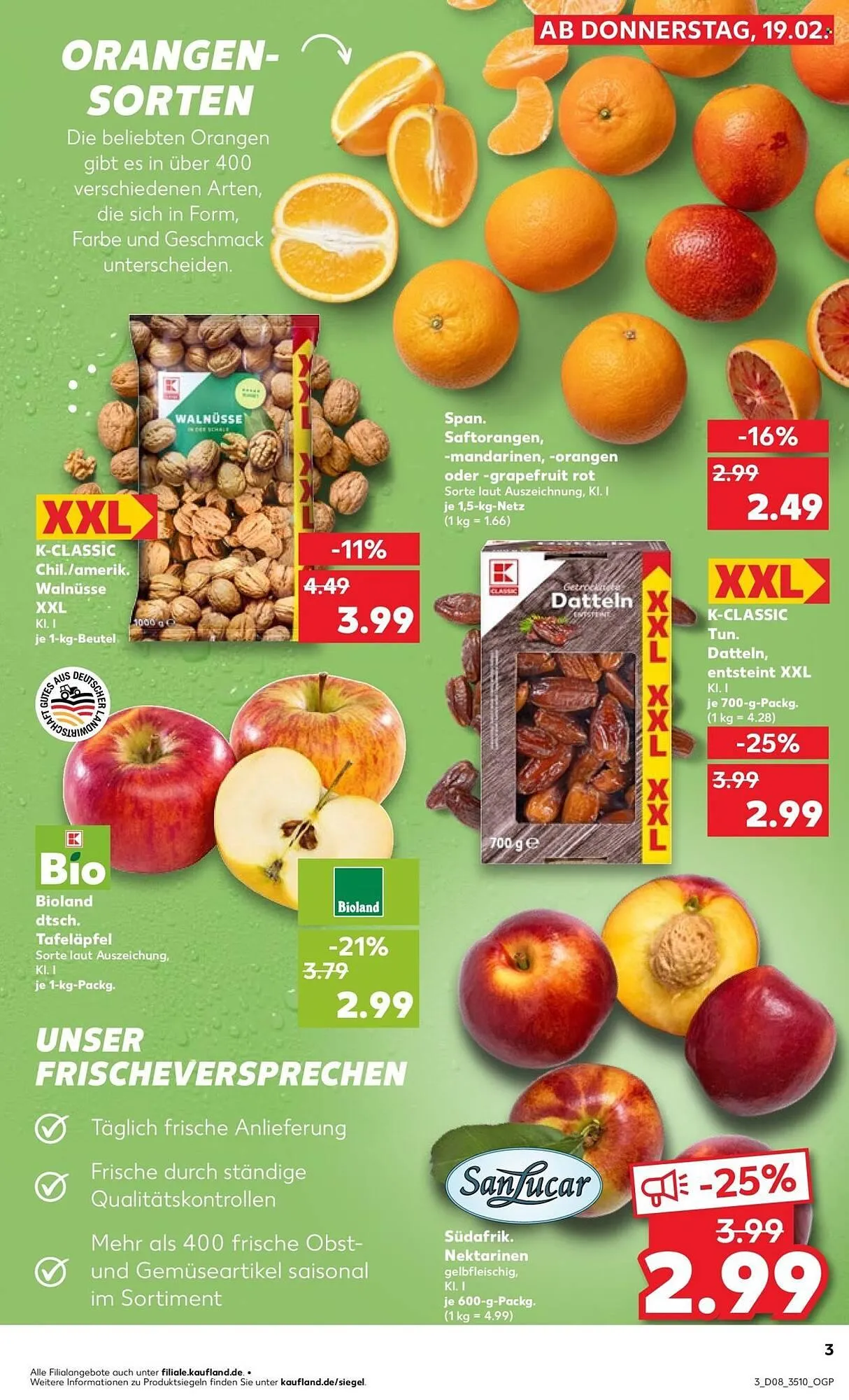 Kaufland Prospekt von 19. Februar bis 25. Februar 2026 - Prospekt seite 3