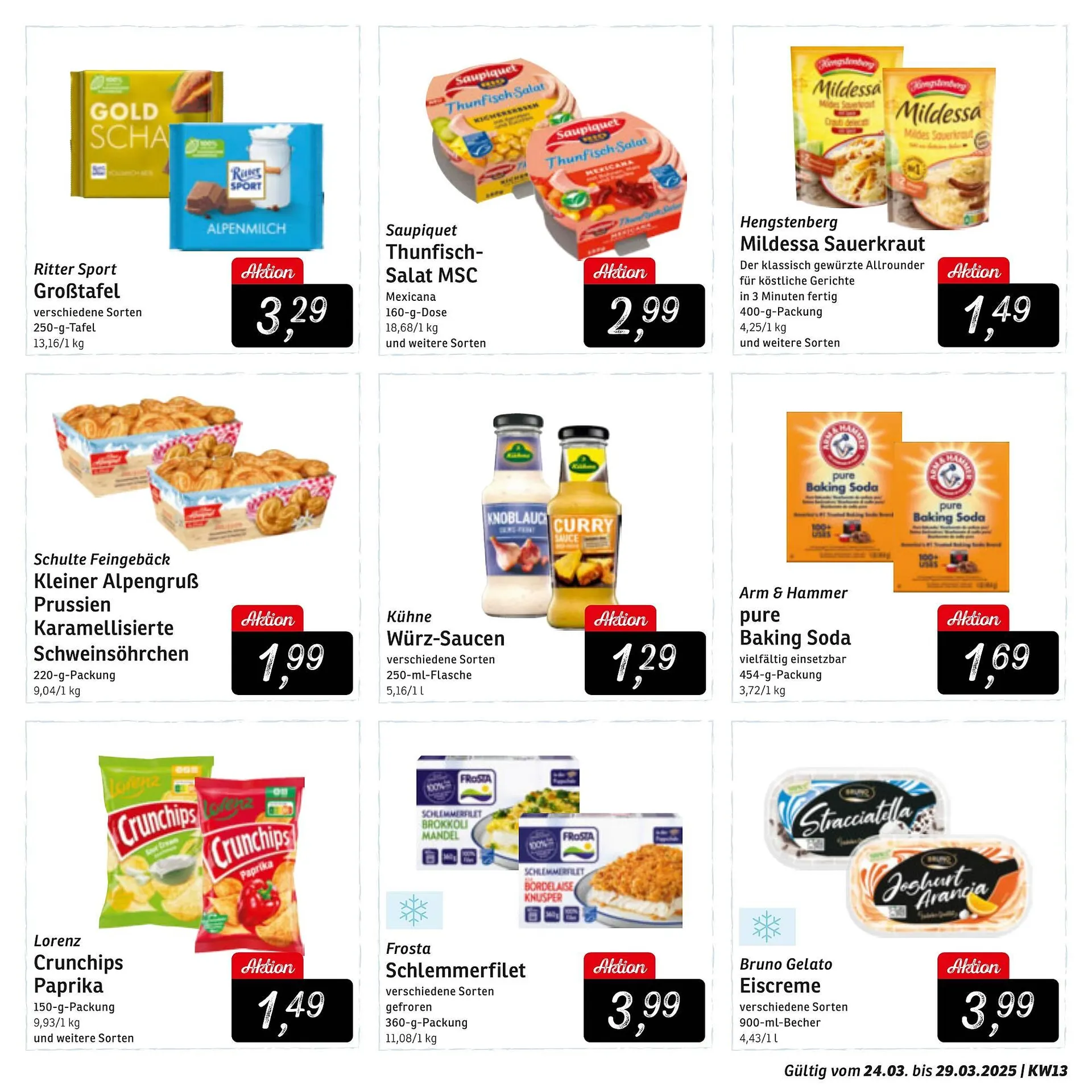 KONSUM Prospekt von 24. März bis 29. März 2025 - Prospekt seite 9