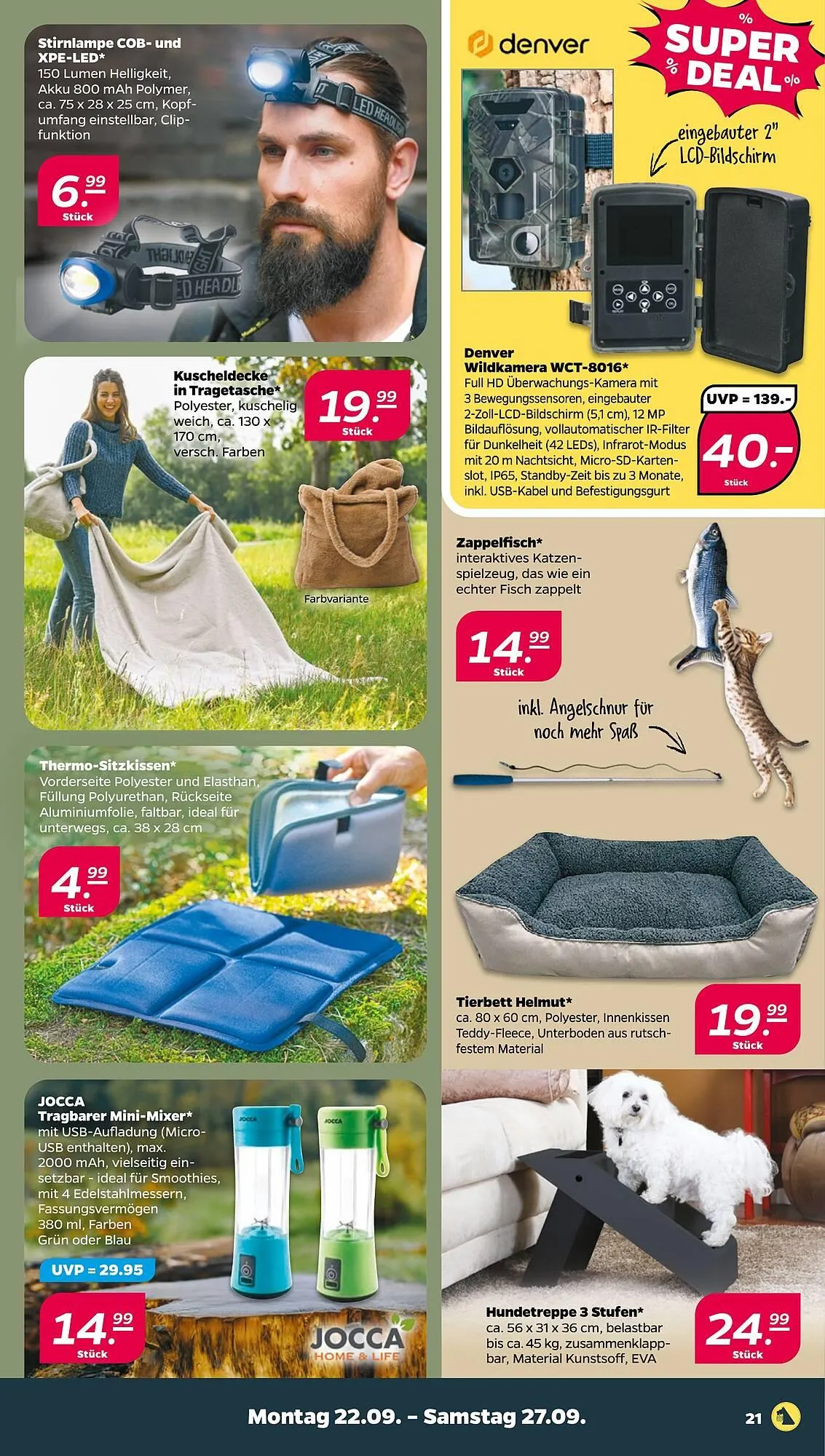 NETTO Prospekt von 22. September bis 27. September 2025 - Prospekt seite 21