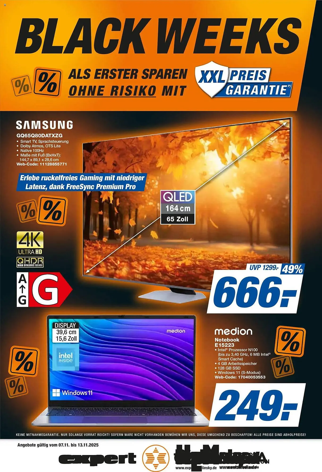 Expert Prospekt von 7. November bis 13. November 2025 - Prospekt seite 1