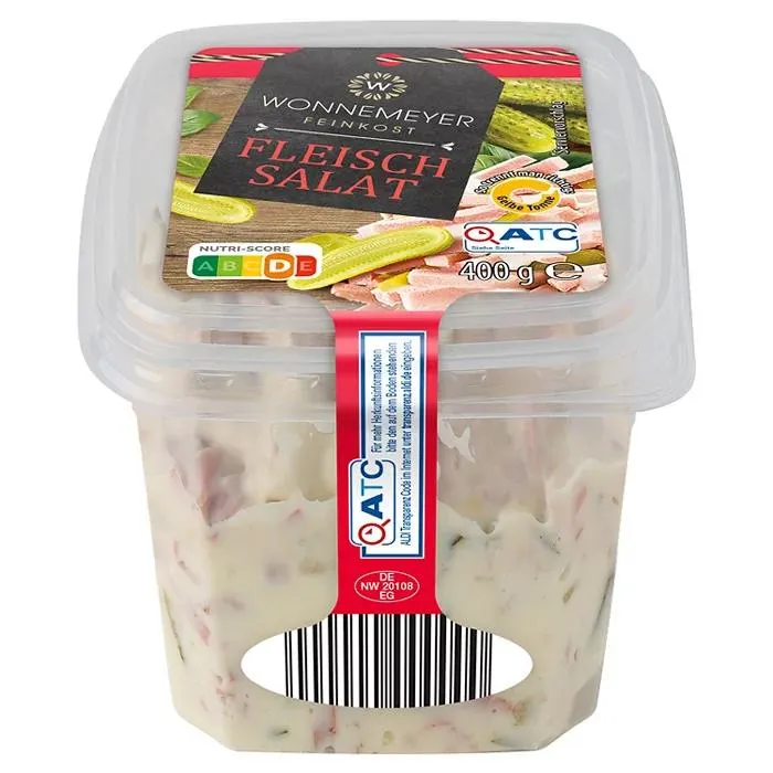 WONNEMEYER Fleischsalat 400 g, mit Gurke