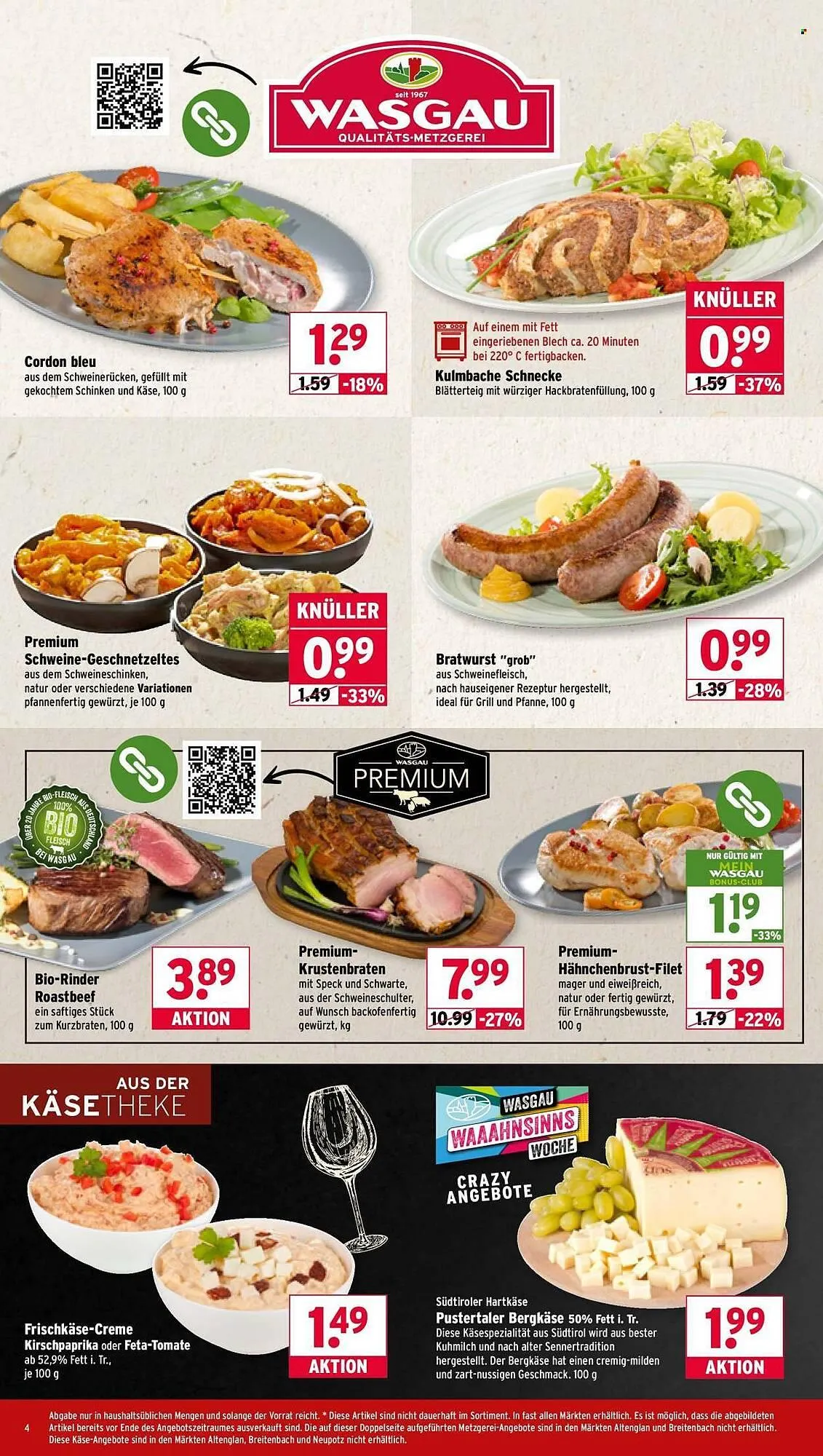Wasgau Prospekt von 27. Oktober bis 3. November 2025 - Prospekt seite 4