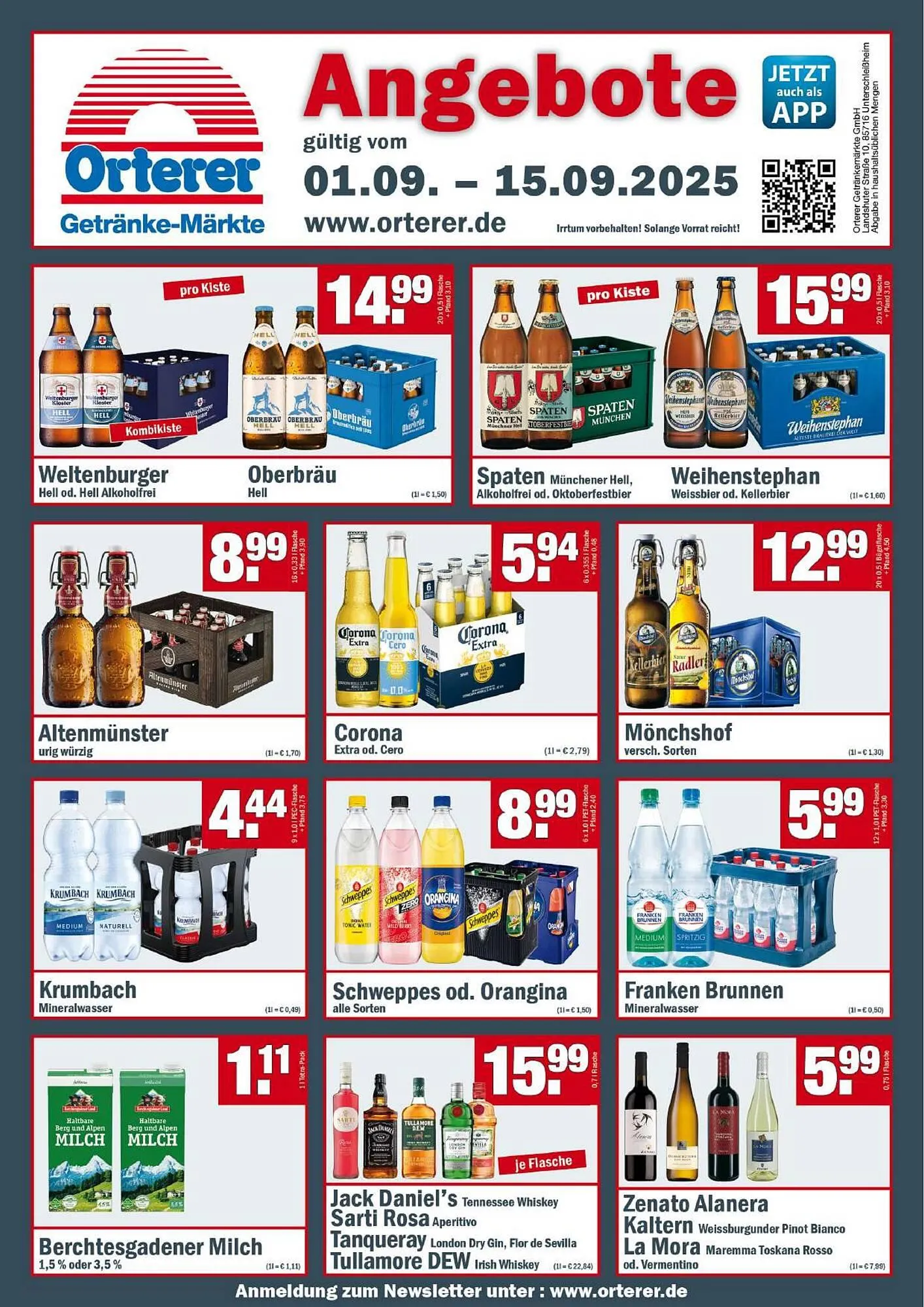 Sobi Getränkemarkt Prospekt - 1