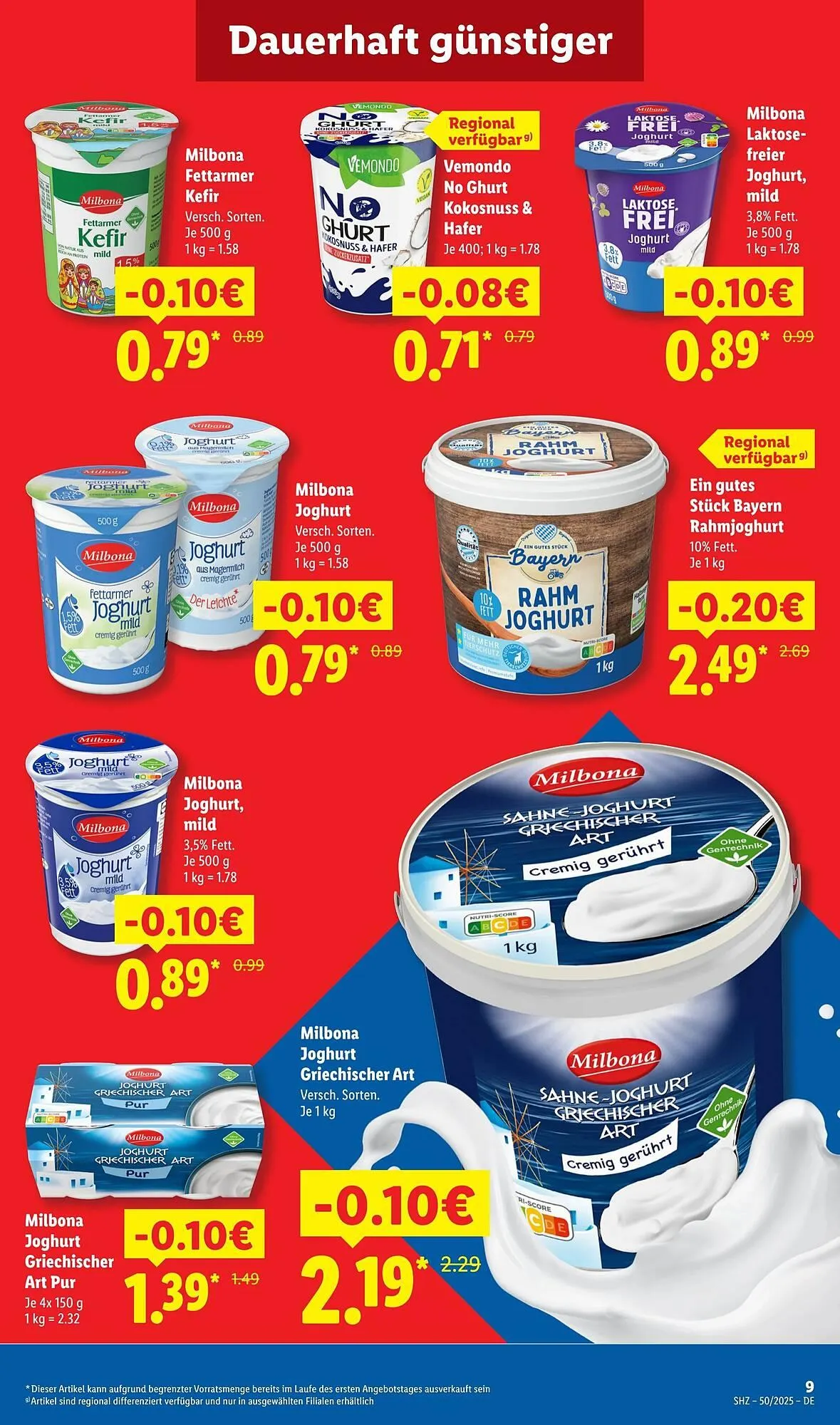Lidl Prospekt von 8. Dezember bis 1. Januar 2026 - Prospekt seite 9