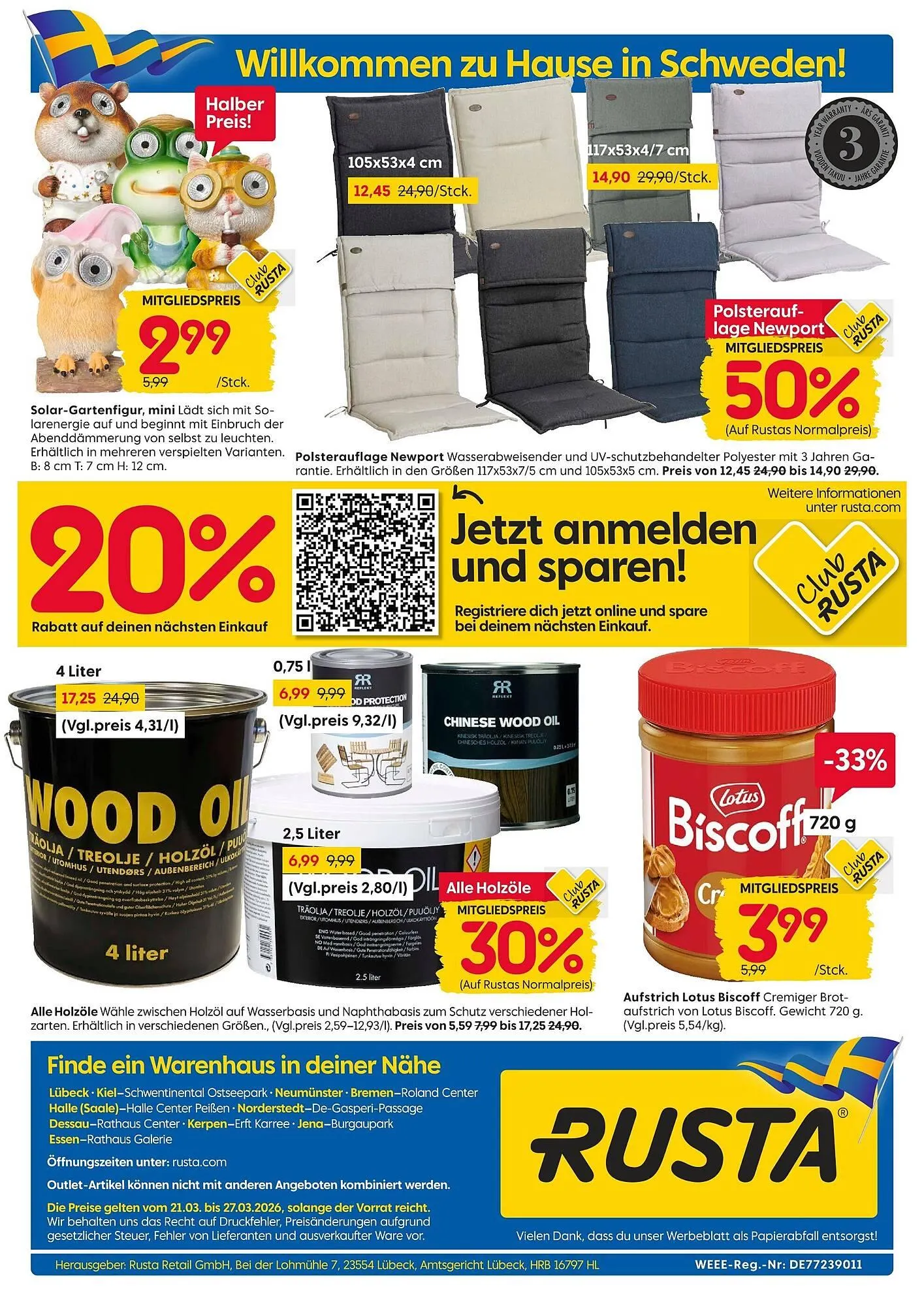 Rusta Prospekt von 21. März bis 27. März 2026 - Prospekt seite 18