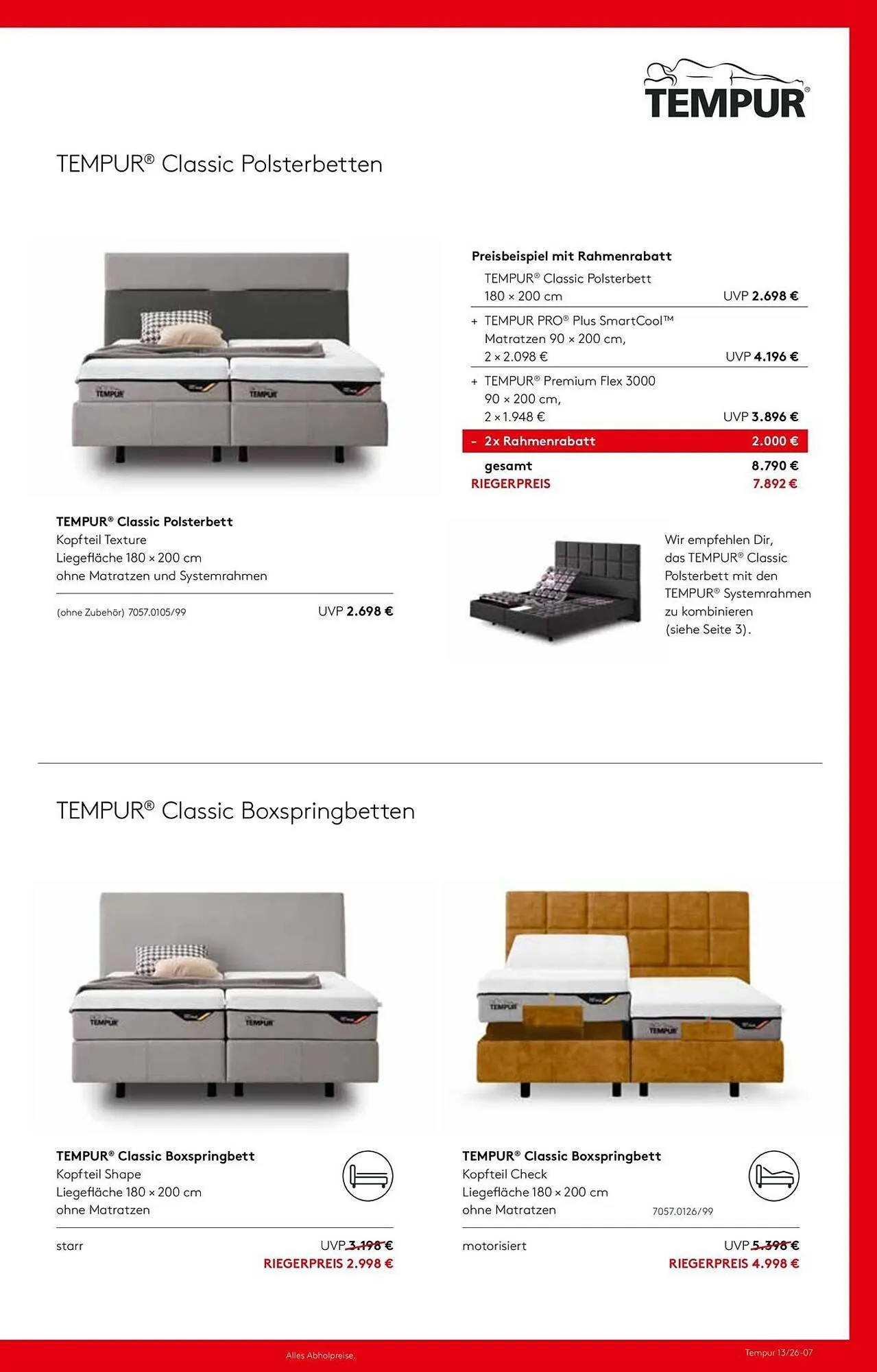 Möbel Rieger Prospekt von 27. März bis 11. April 2026 - Prospekt seite 7