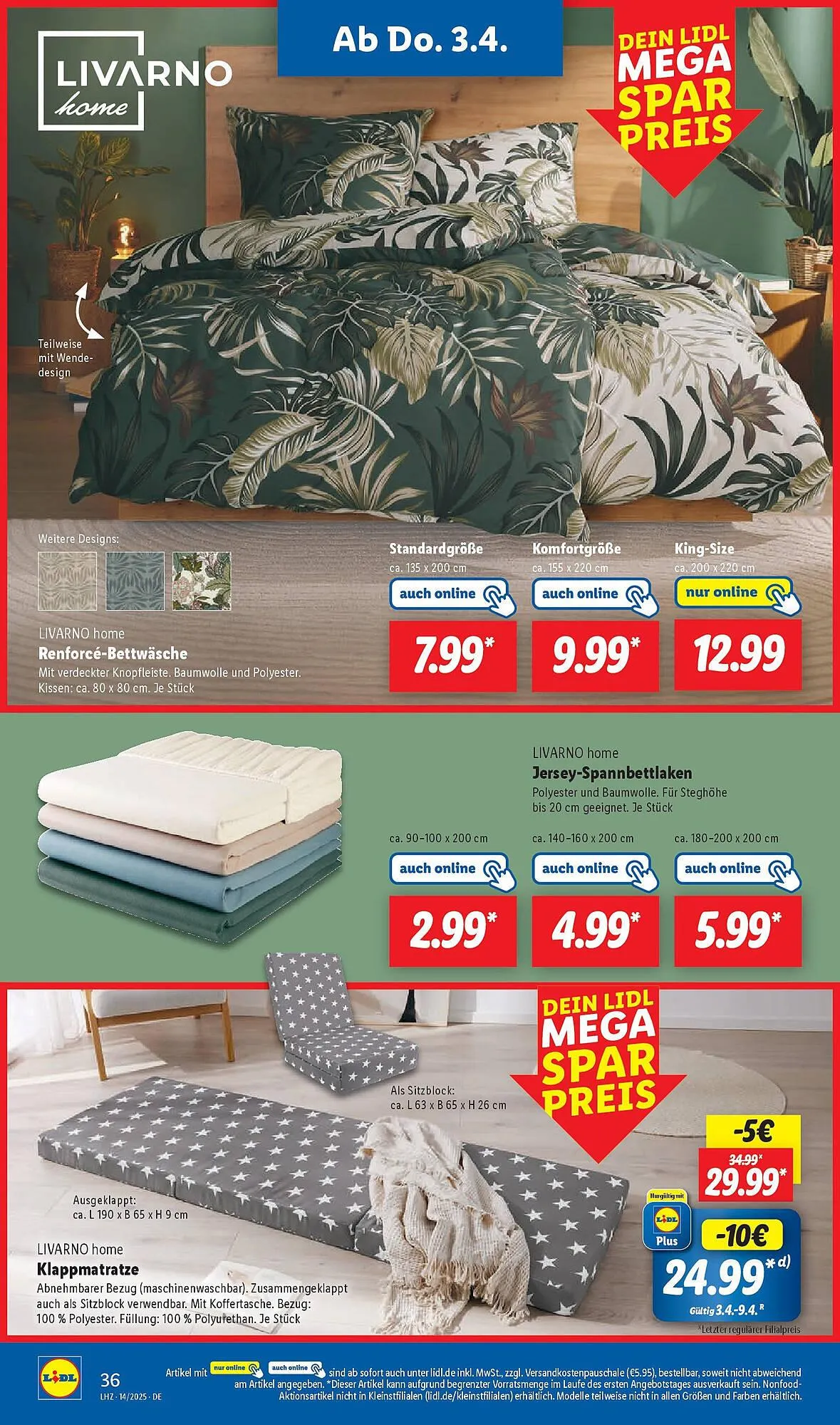 Lidl Prospekt von 31. März bis 5. April 2025 - Prospekt seite 44