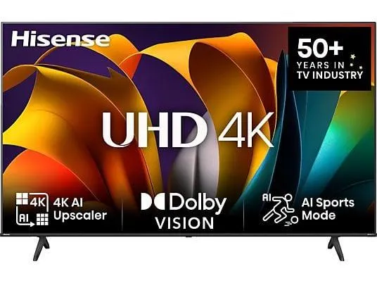 HISENSE 43A6N LED TV (Flat, 43 Zoll / 108 cm, UHD 4K, SMART TV)