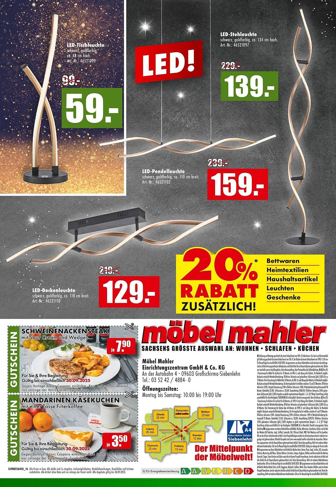 Möbel Mahler Katalog von 17. September bis 30. September 2025 - Prospekt seite 16