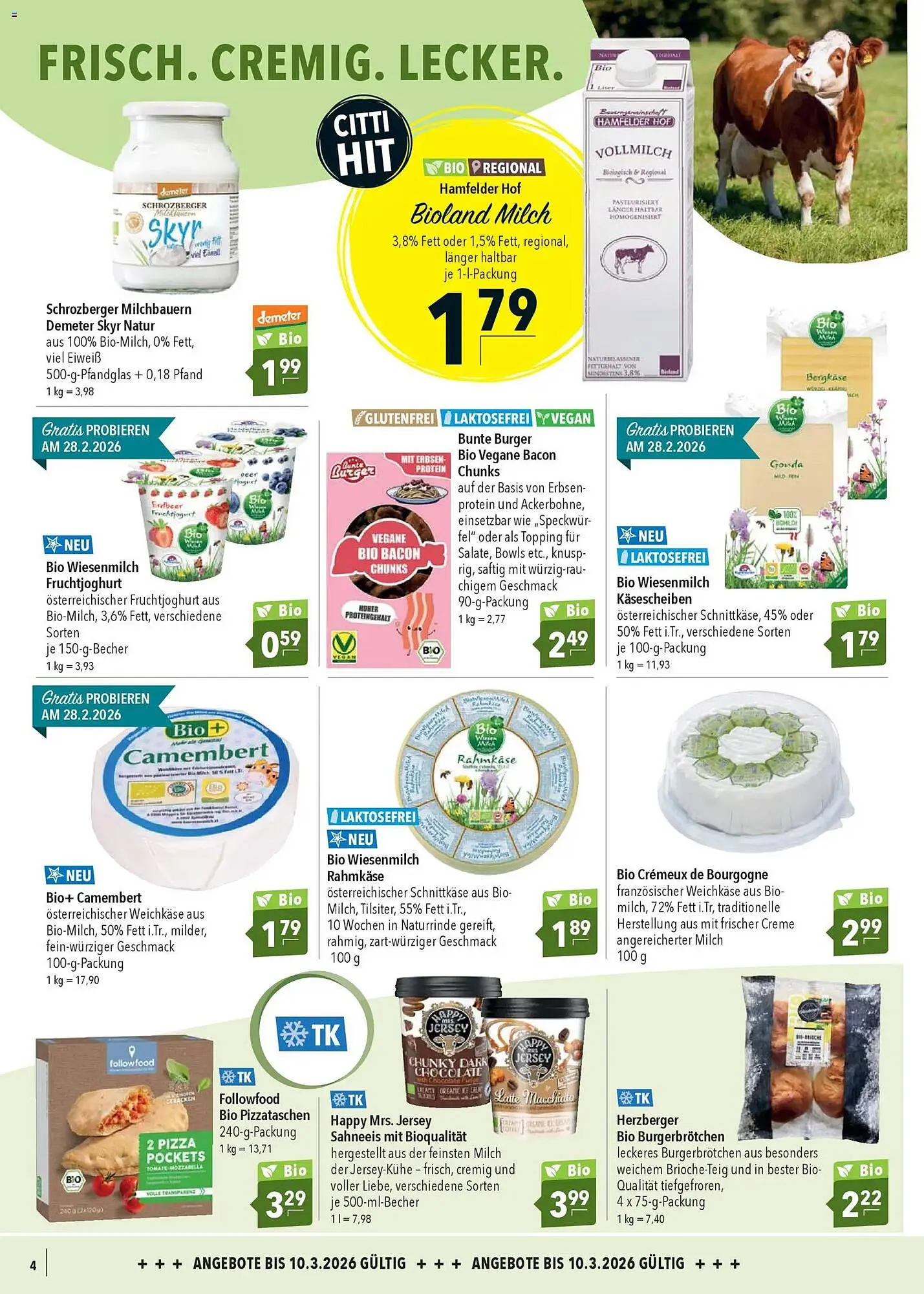 CITTI Markt Prospekt von 25. Februar bis 10. März 2026 - Prospekt seite 4
