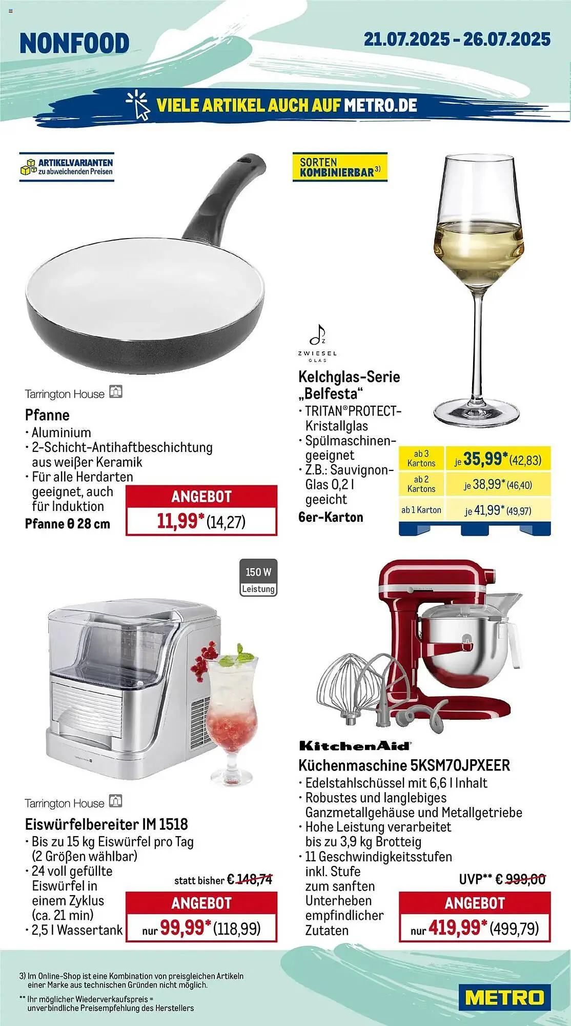 METRO Prospekt von 21. Juli bis 26. Juli 2025 - Prospekt seite 20