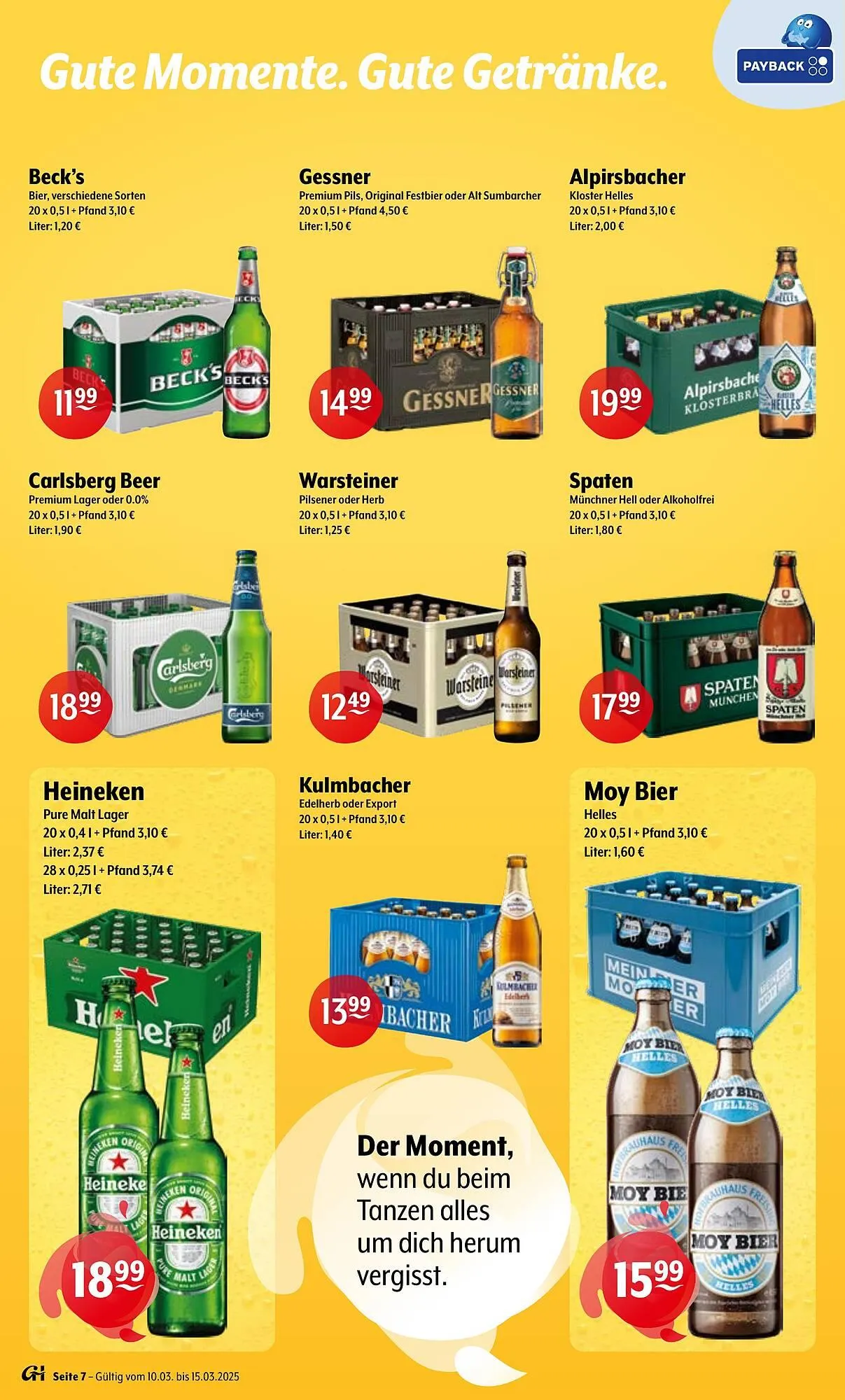 Getränke Hoffmann Prospekt von 10. März bis 15. März 2025 - Prospekt seite 7