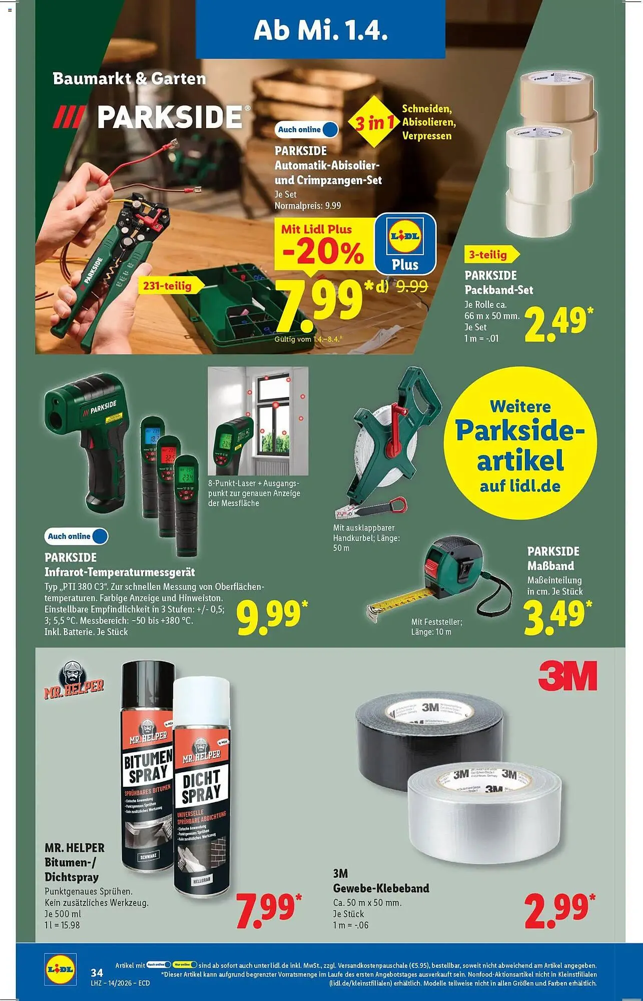 Lidl Prospekt von 30. März bis 4. April 2026 - Prospekt seite 28