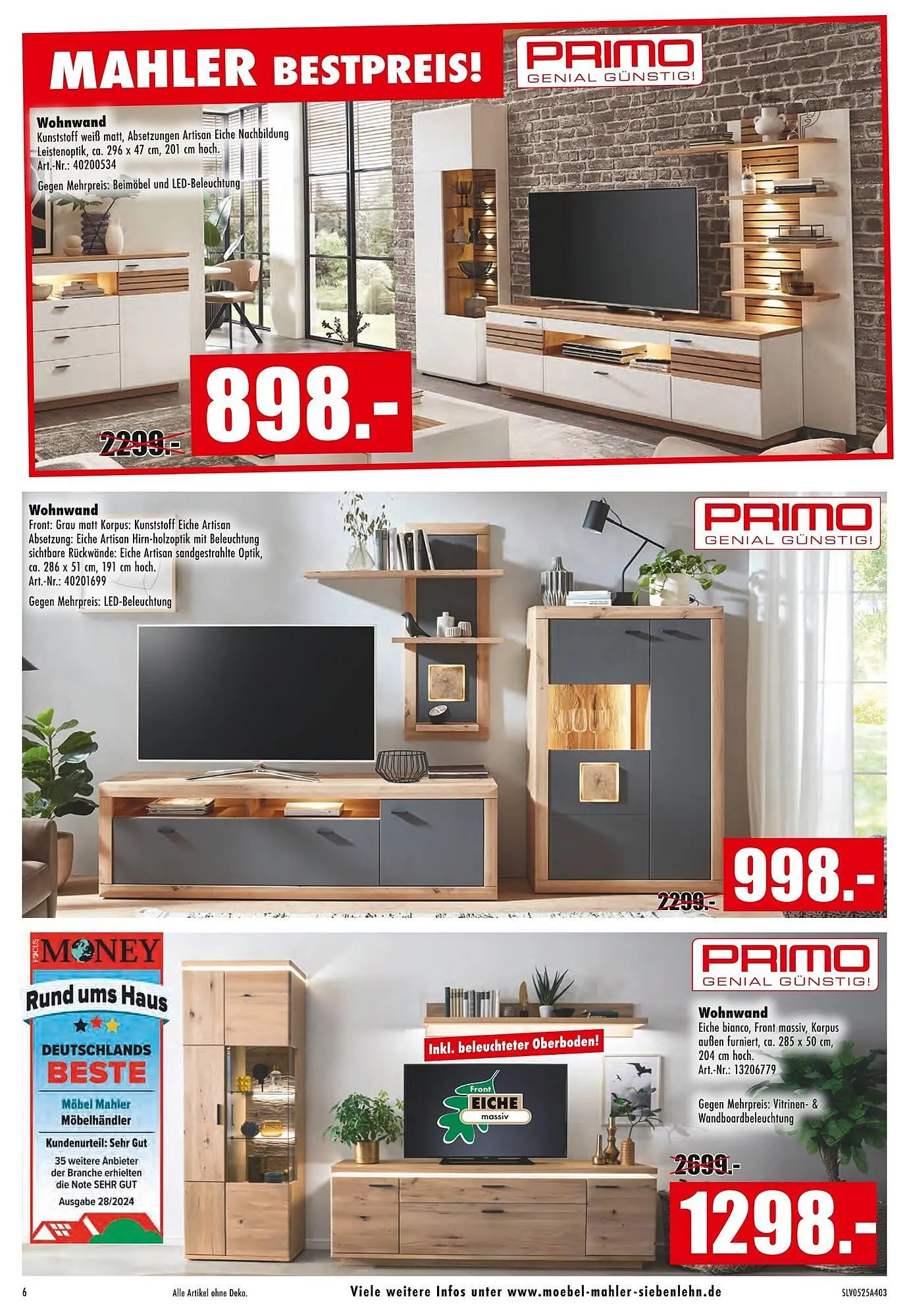 Möbel Mahler Prospekt von 7. Mai bis 13. Mai 2025 - Prospekt seite 6