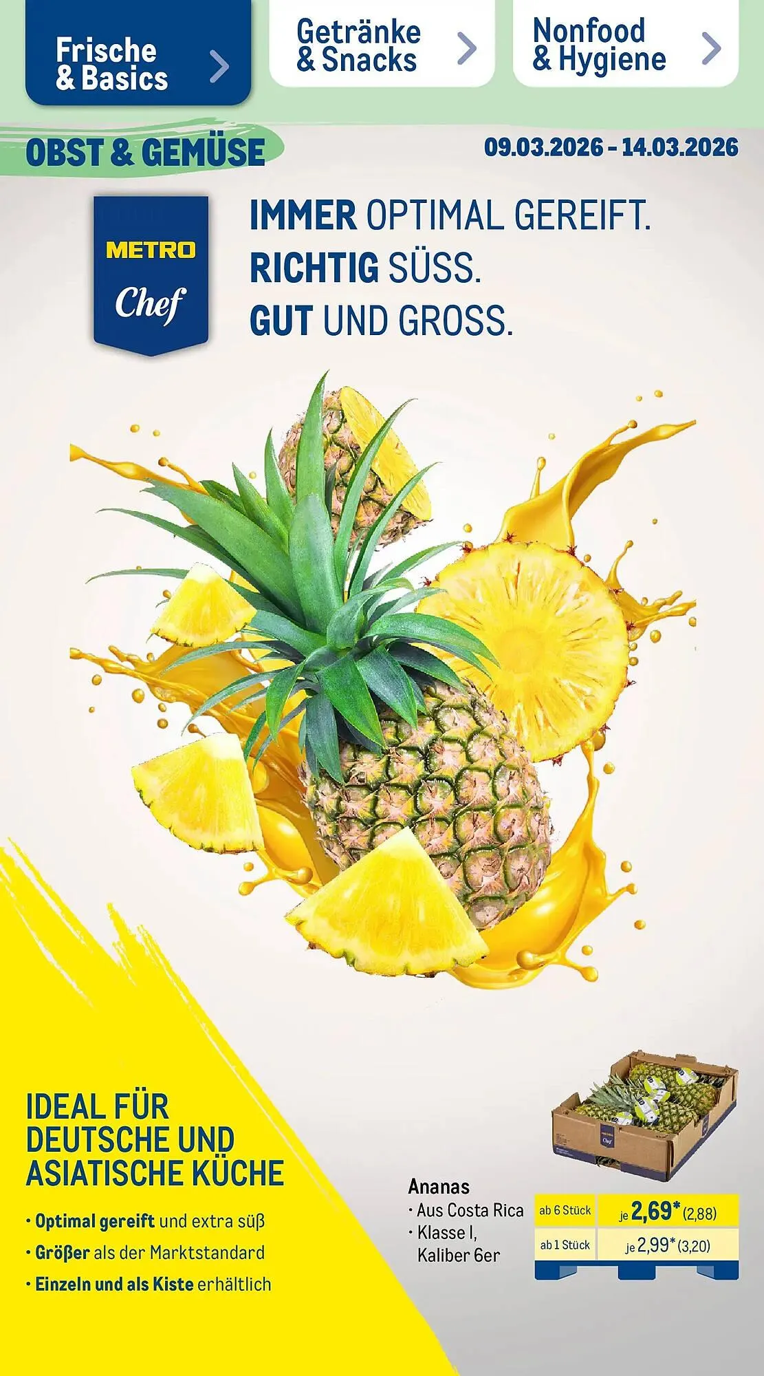 METRO Prospekt von 8. März bis 14. März 2026 - Prospekt seite 8