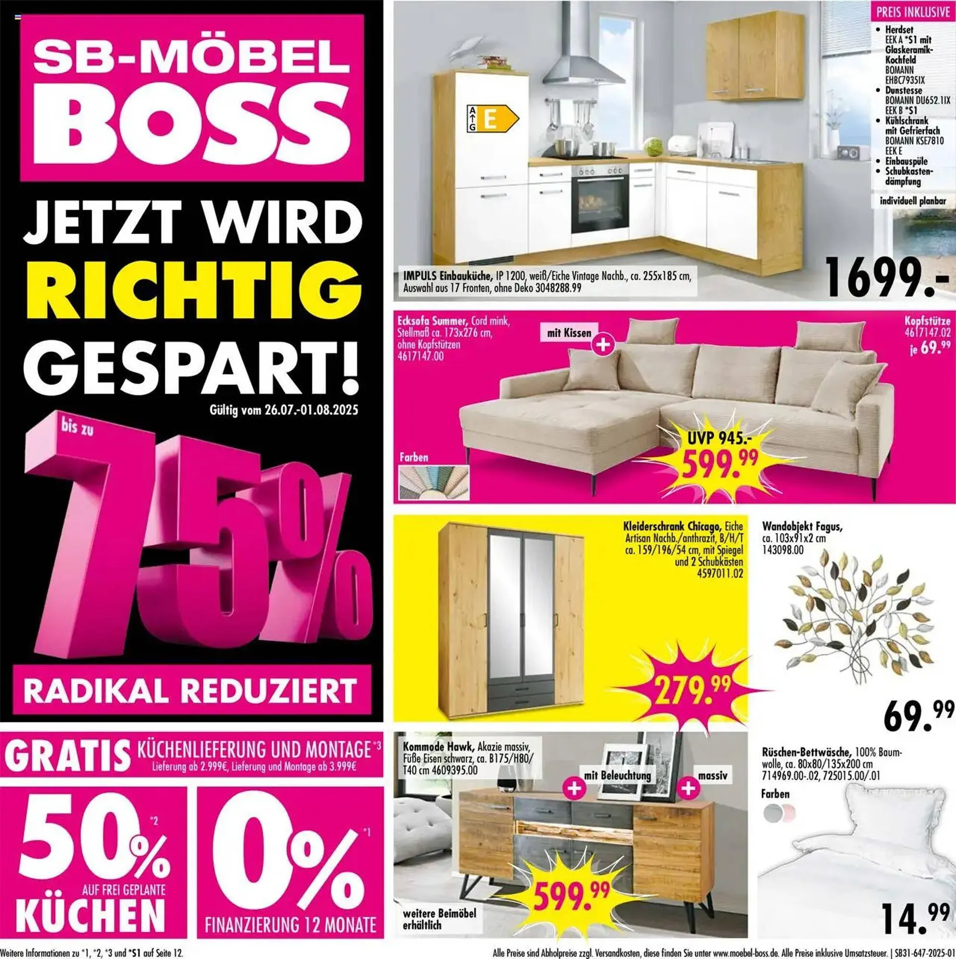 Möbel Boss Prospekt - 1