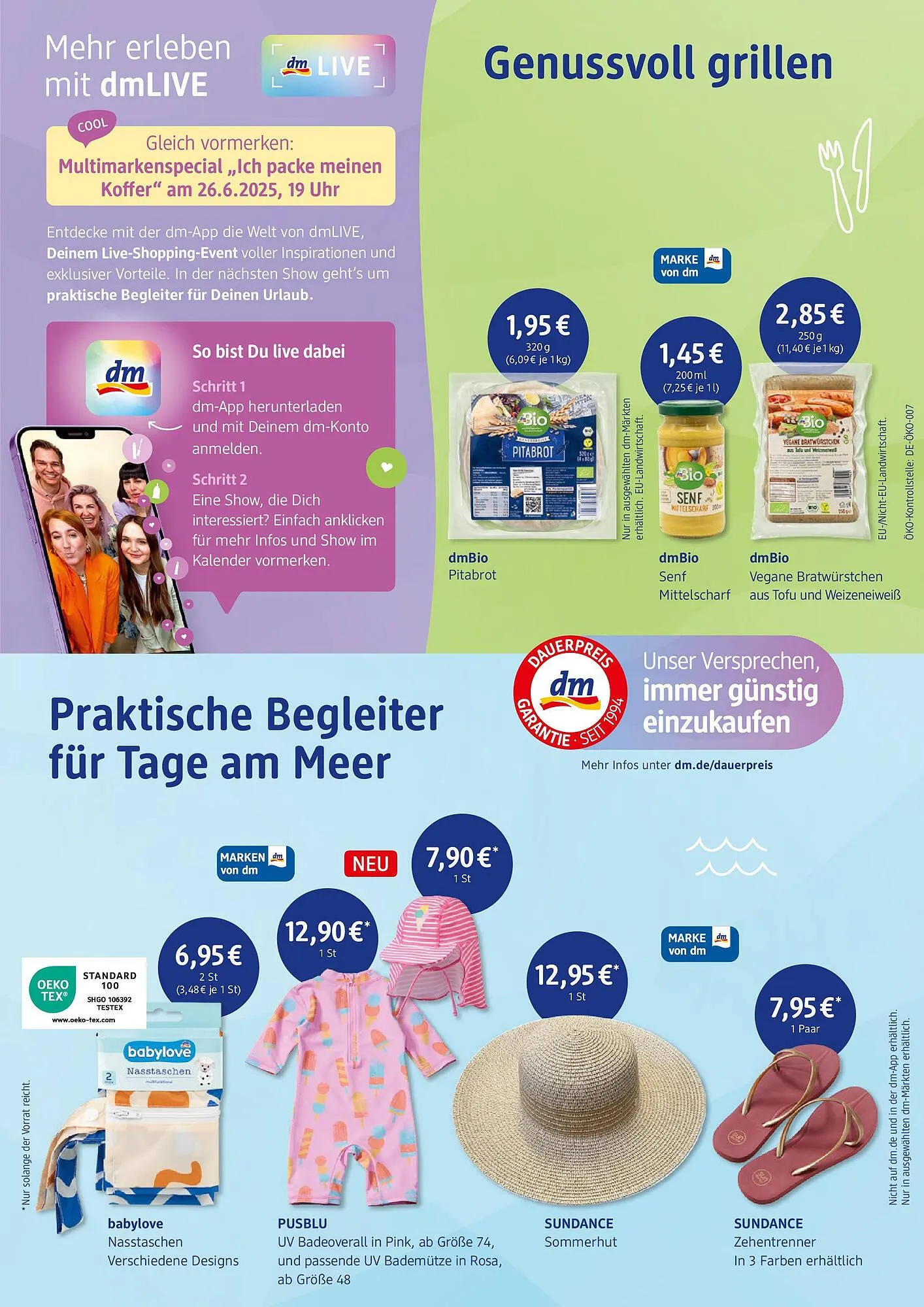 dm drogerie Prospekt von 17. Juni bis 6. Juli 2025 - Prospekt seite 4