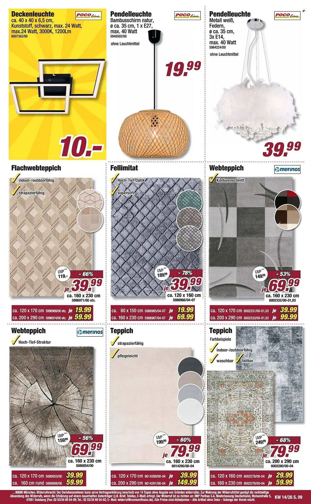 Poco Prospekt von 29. März bis 5. April 2026 - Prospekt seite 9