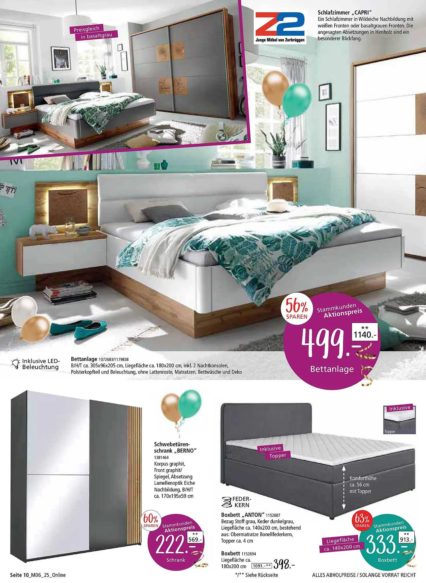 Zurbrüggen Prospekt von 2. Mai bis 17. Mai 2025 - Prospekt seite 10