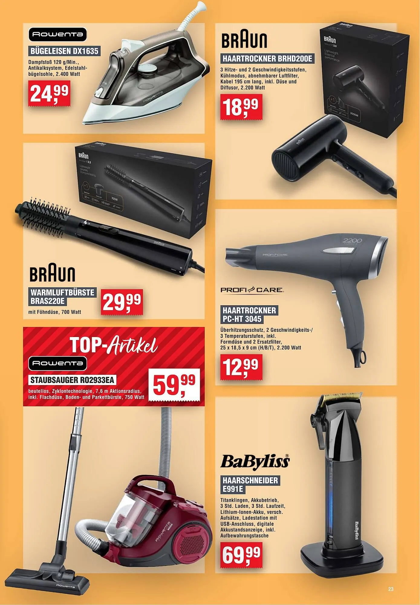 Handelshof Prospekt von 9. Oktober bis 15. Oktober 2025 - Prospekt seite 23