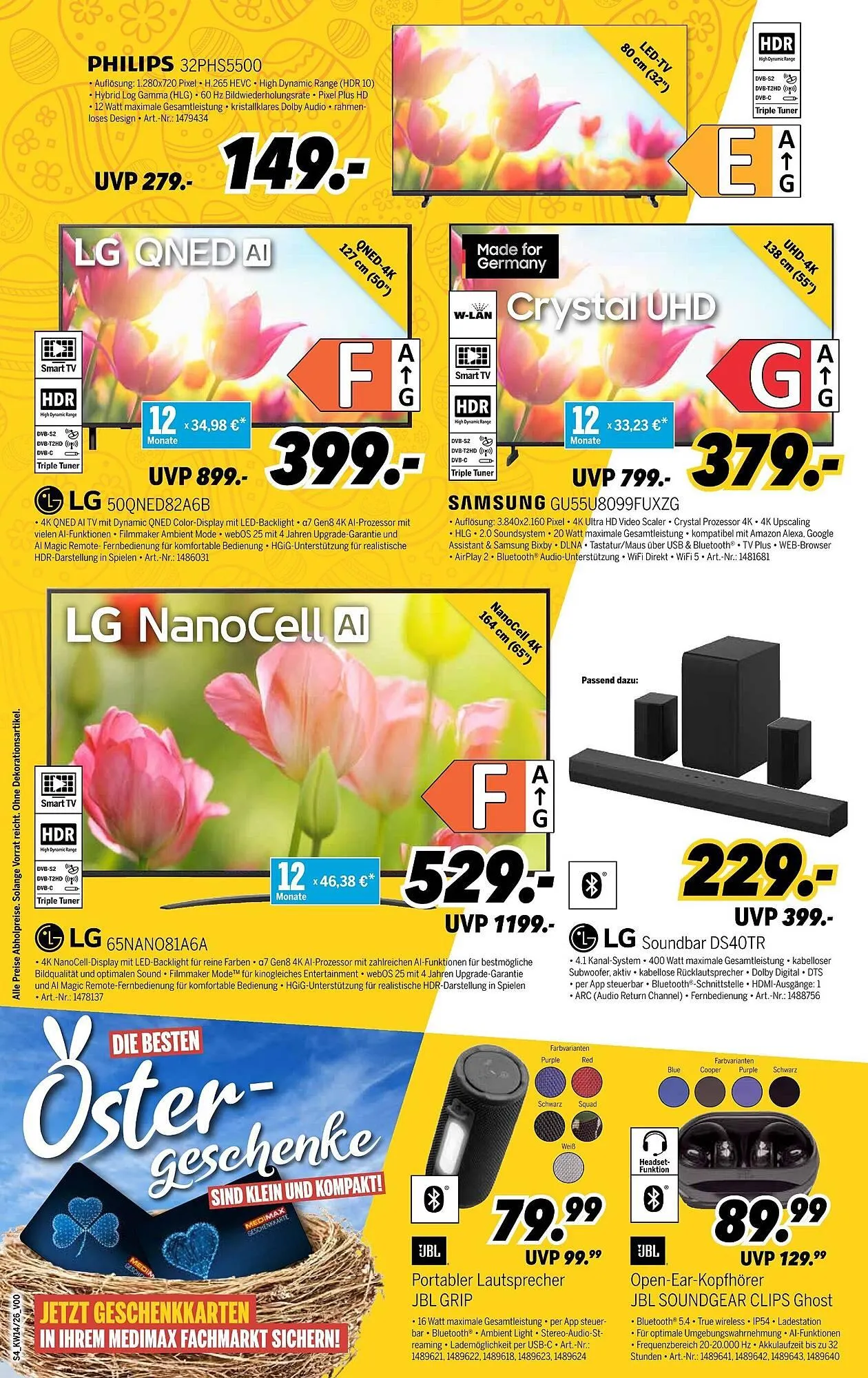 MEDIMAX Prospekt von 27. März bis 3. April 2026 - Prospekt seite 4