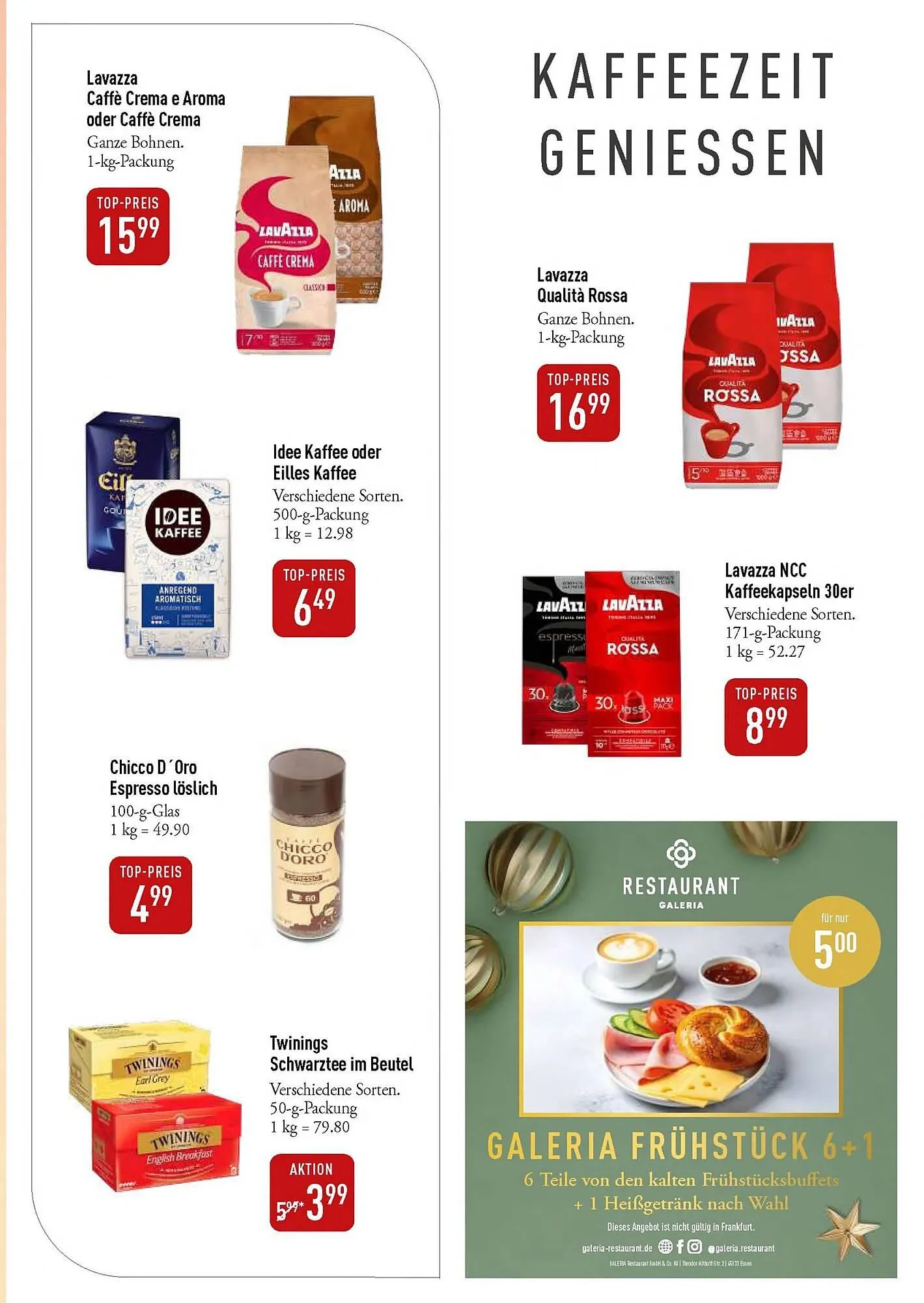 Galeria Markthalle Prospekt von 10. November bis 16. November 2025 - Prospekt seite 9