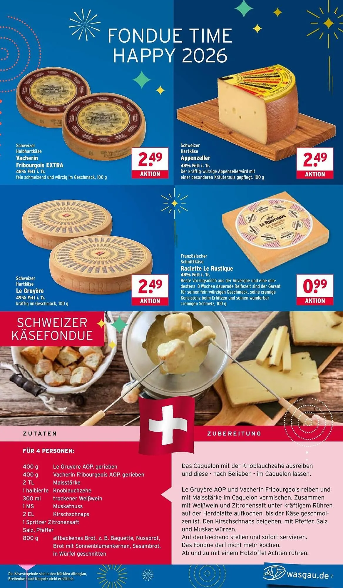 Wasgau Prospekt von 29. Dezember bis 3. Januar 2026 - Prospekt seite 7