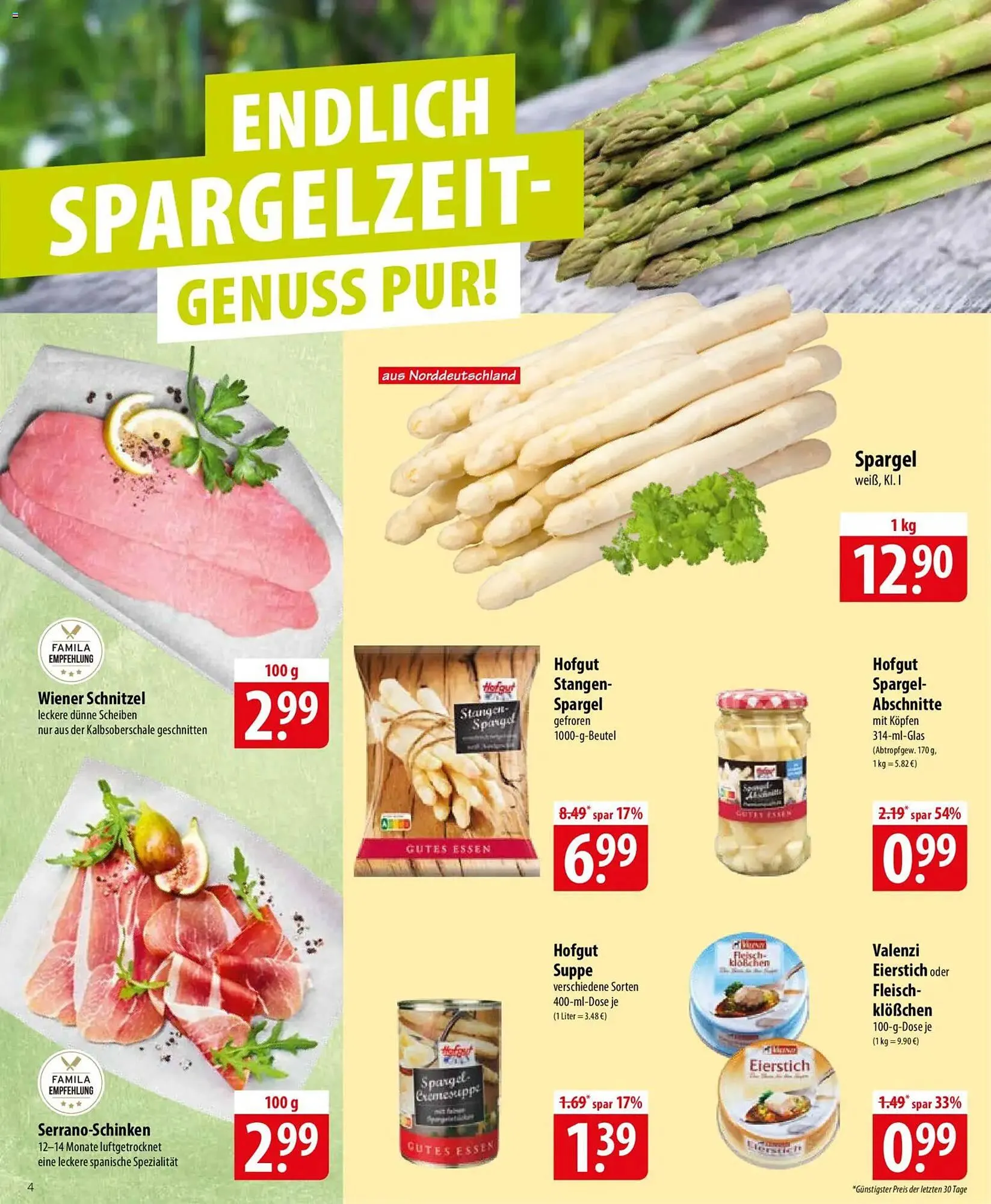 Famila Nord Ost Prospekt von 20. April bis 25. April 2026 - Prospekt seite 4