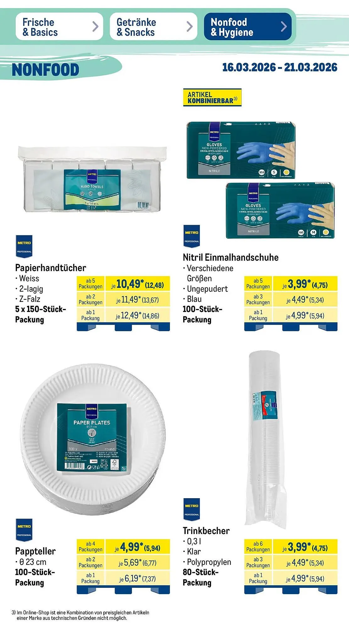 METRO Prospekt von 15. März bis 21. März 2026 - Prospekt seite 58