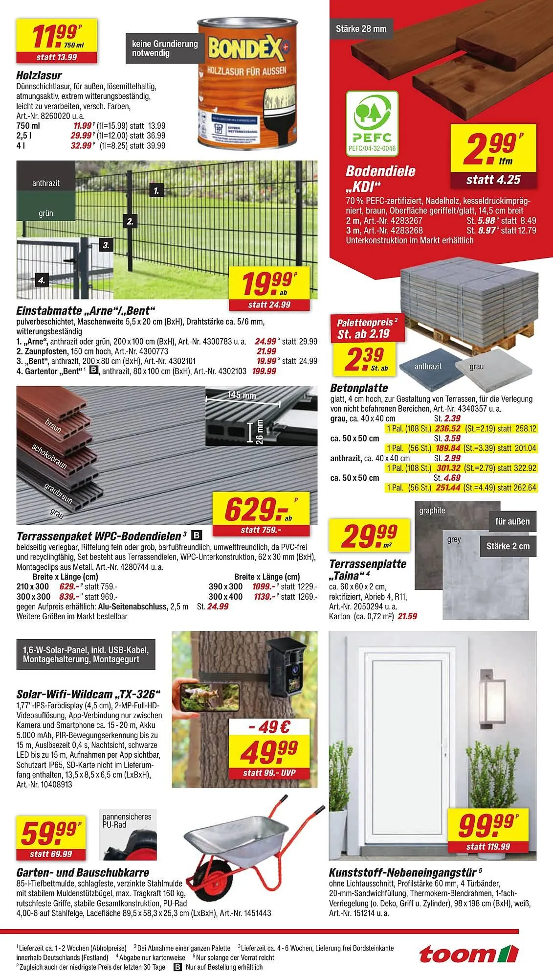 toom Baumarkt Prospekt von 12. Juli bis 18. Juli 2025 - Prospekt seite 11
