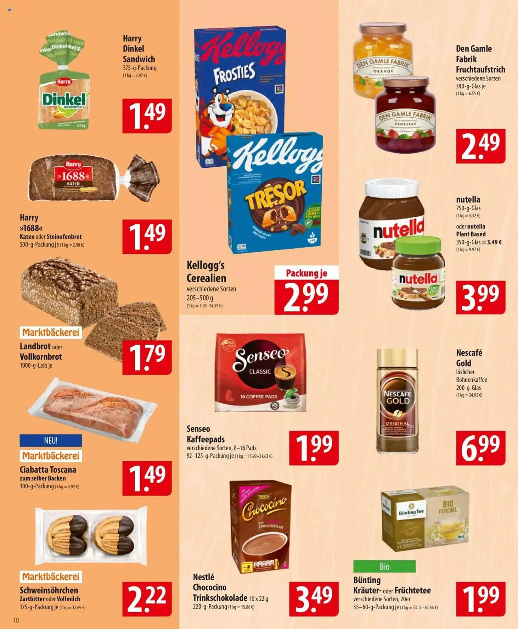 Famila Nord Ost Prospekt von 22. April bis 26. April 2025 - Prospekt seite 10