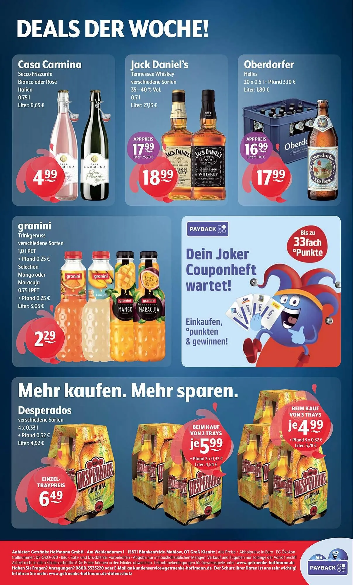 Getränke Hoffmann Prospekt von 27. Oktober bis 3. November 2025 - Prospekt seite 8