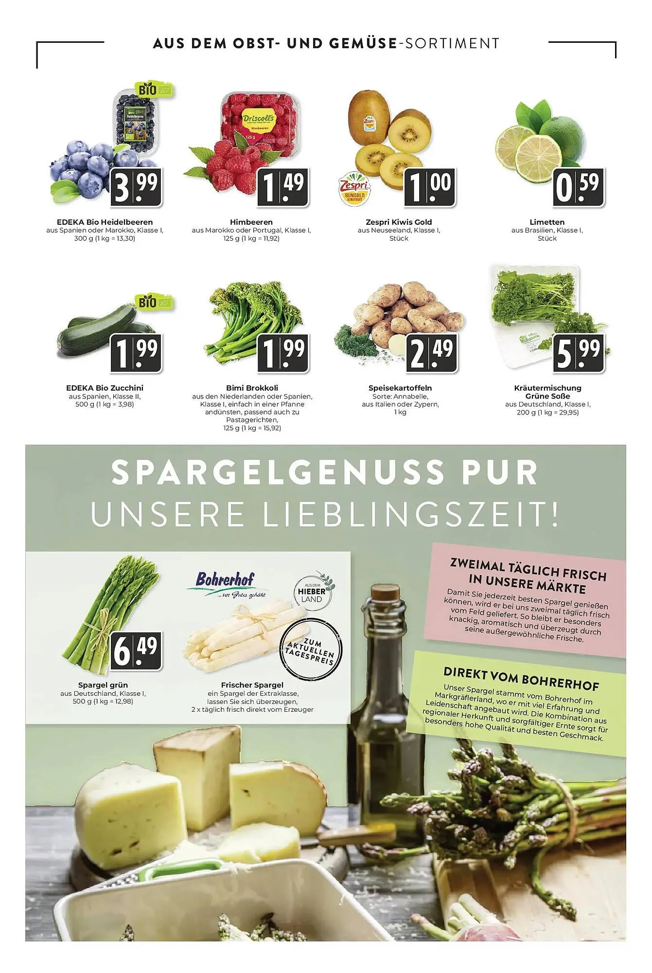 Hieber's Frische Center Prospekt von 26. April bis 2. Mai 2026 - Prospekt seite 7
