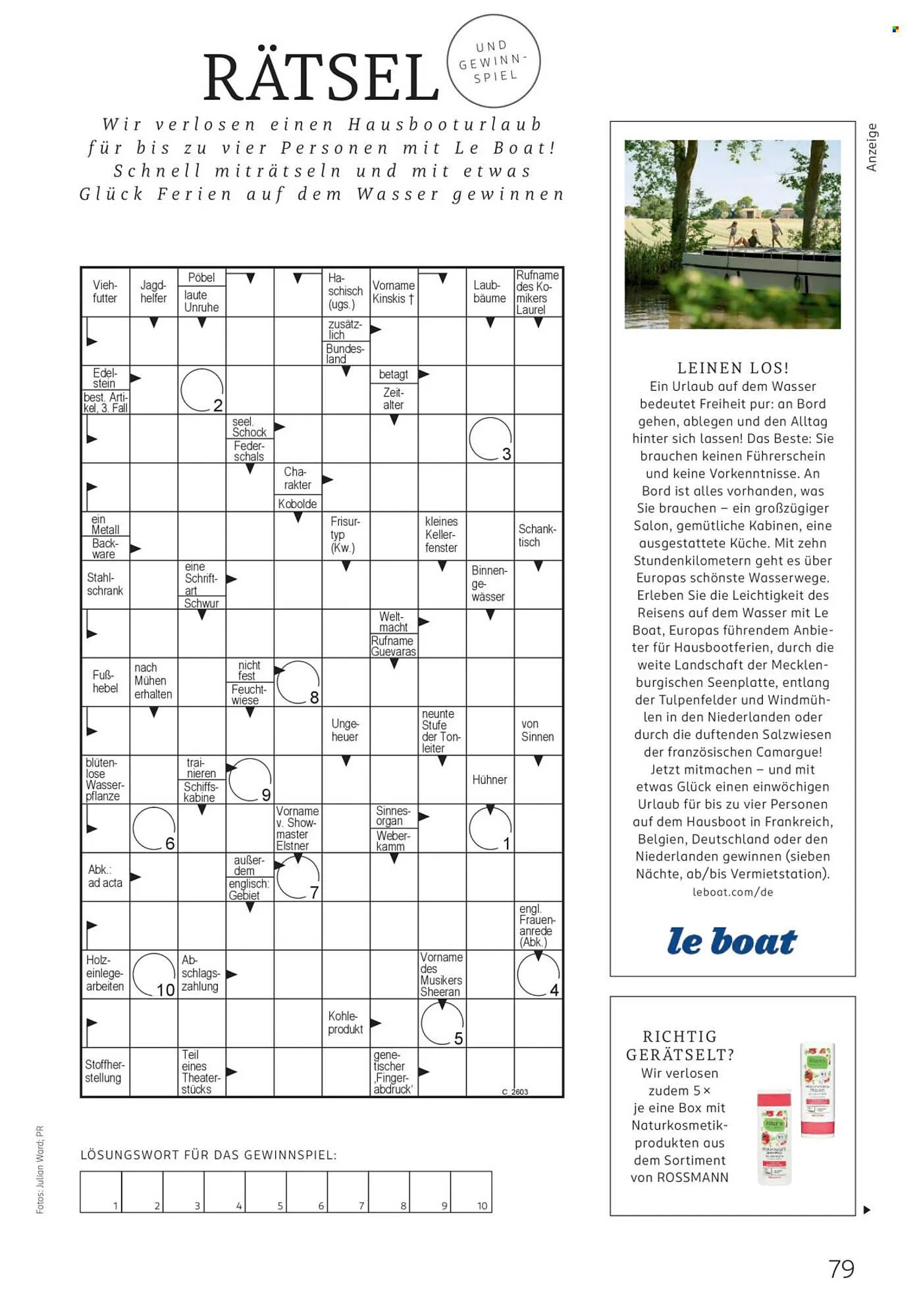 Rossmann Magazin von 1. März bis 31. März 2026 - Prospekt seite 79