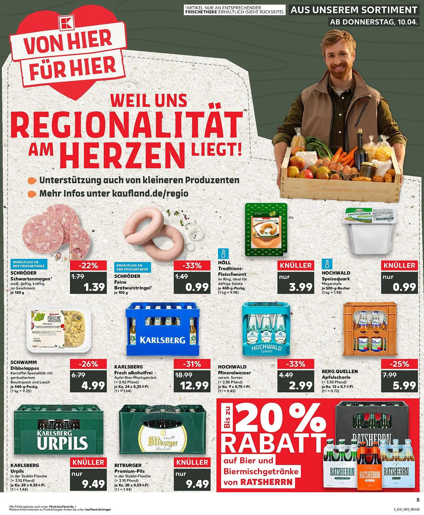 Kaufland Prospekt von 9. April bis 16. April 2025 - Prospekt seite 1